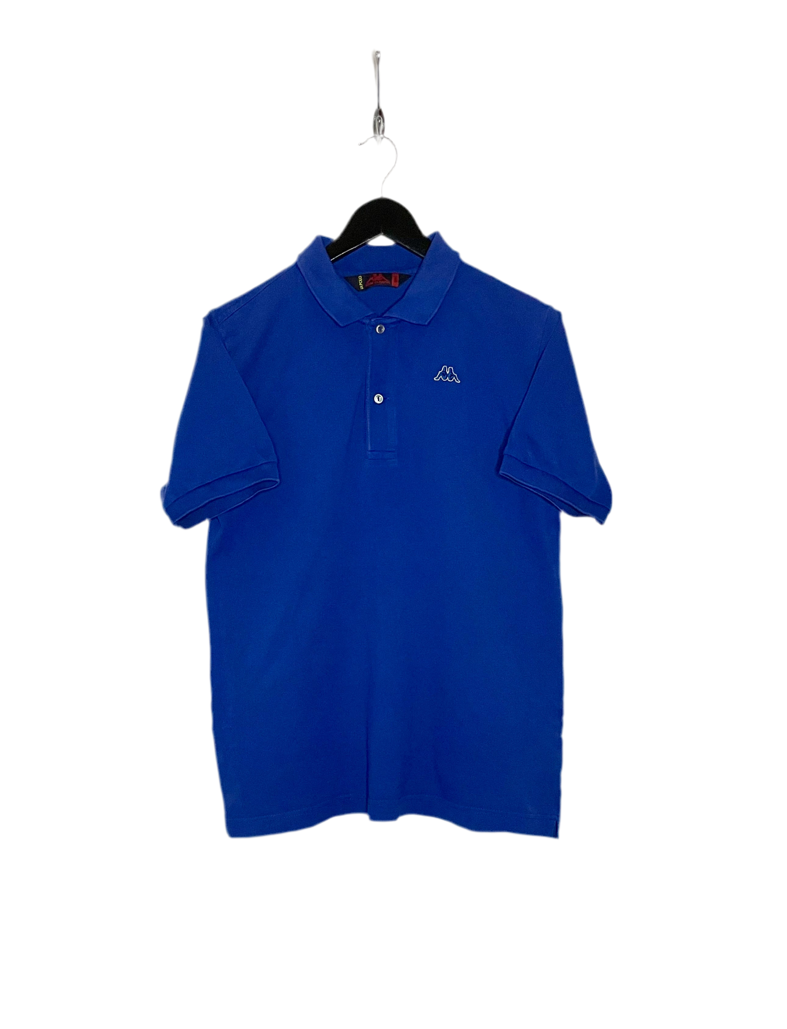 Kappa Vintage Poloshirt Blau Größe S