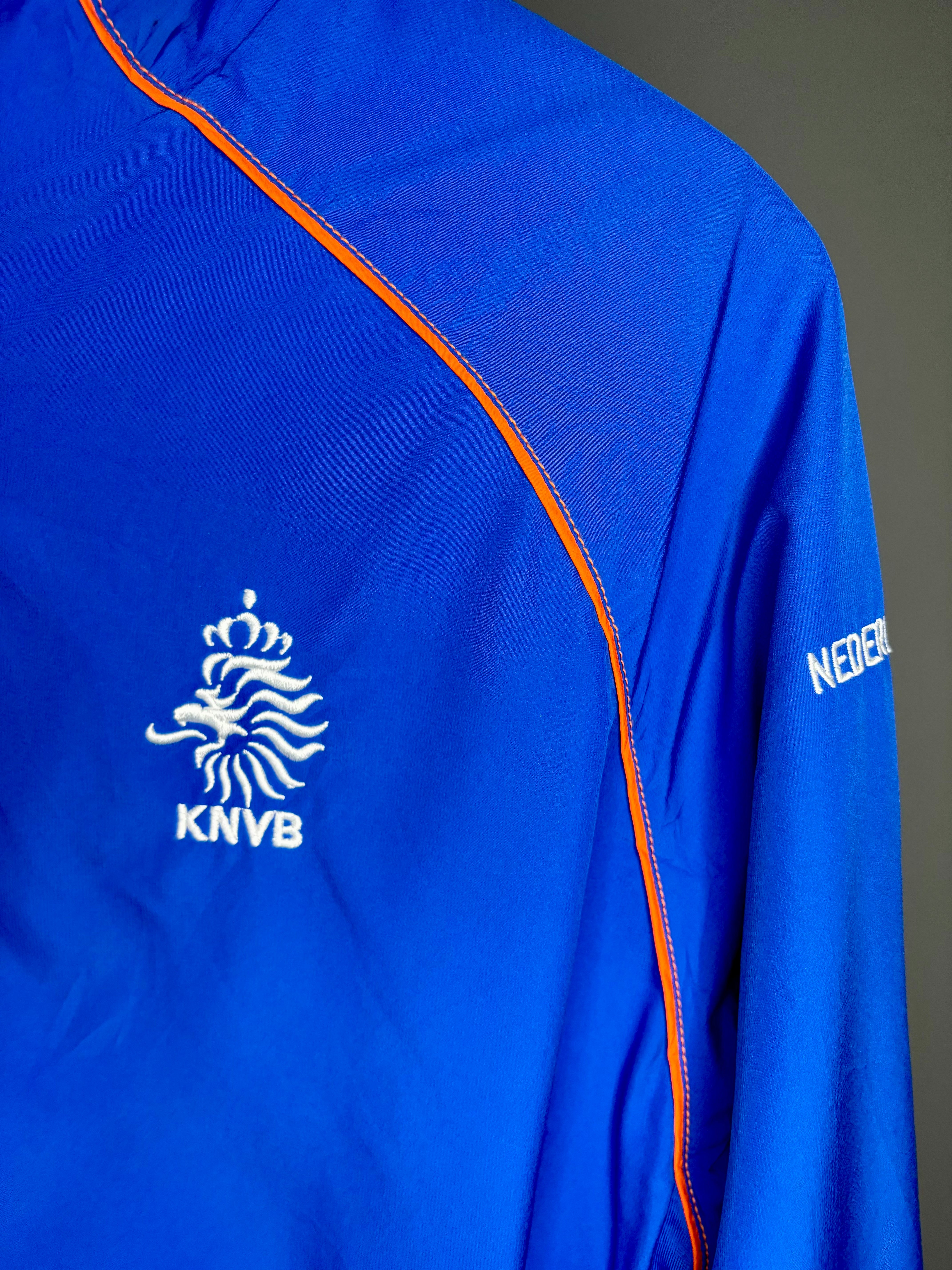 Nike KNVB Niederlande Trainingsjacke Blau Größe XL Kinder