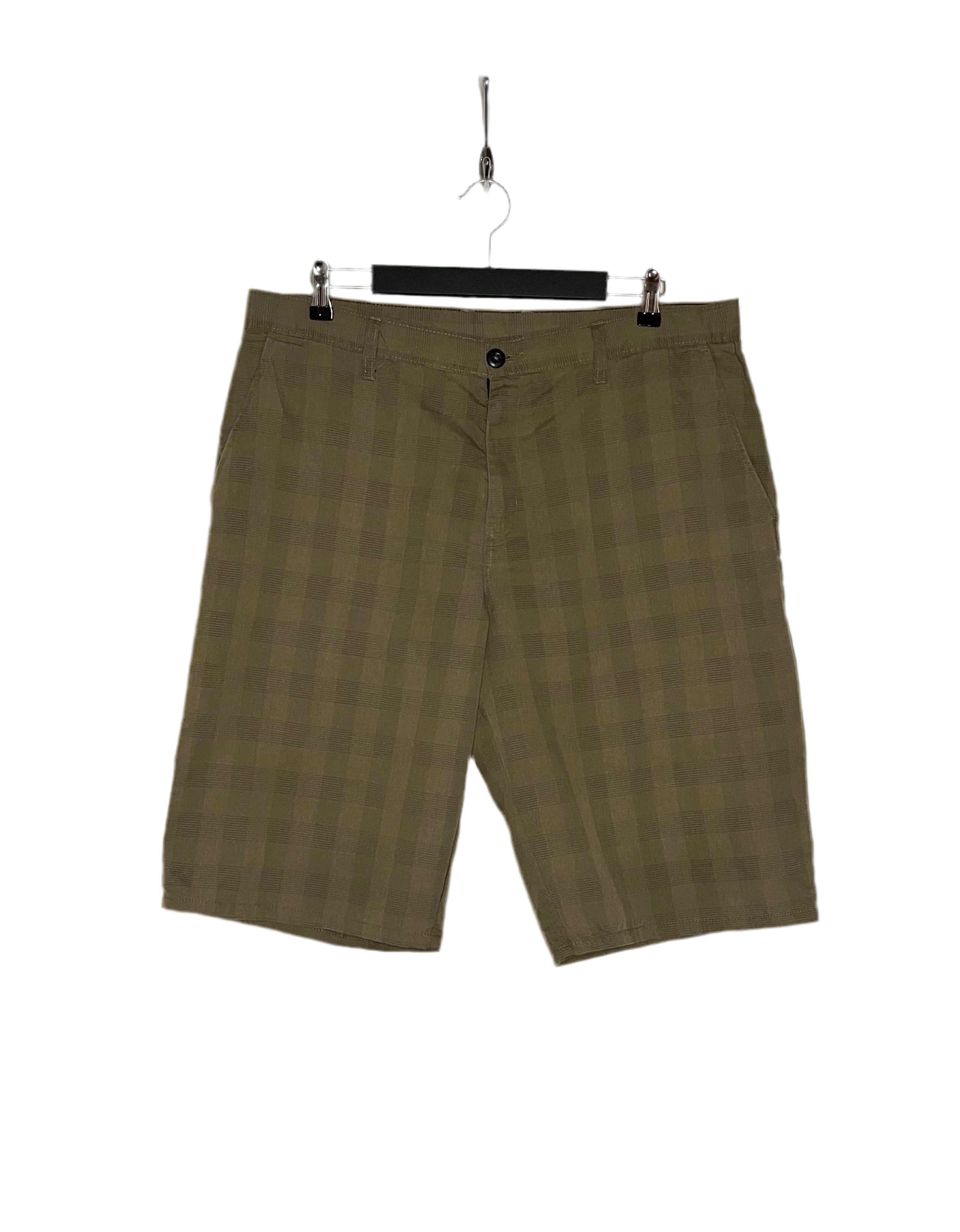 Dickies Vintage Stoffhose Beige Kariert Größe W36