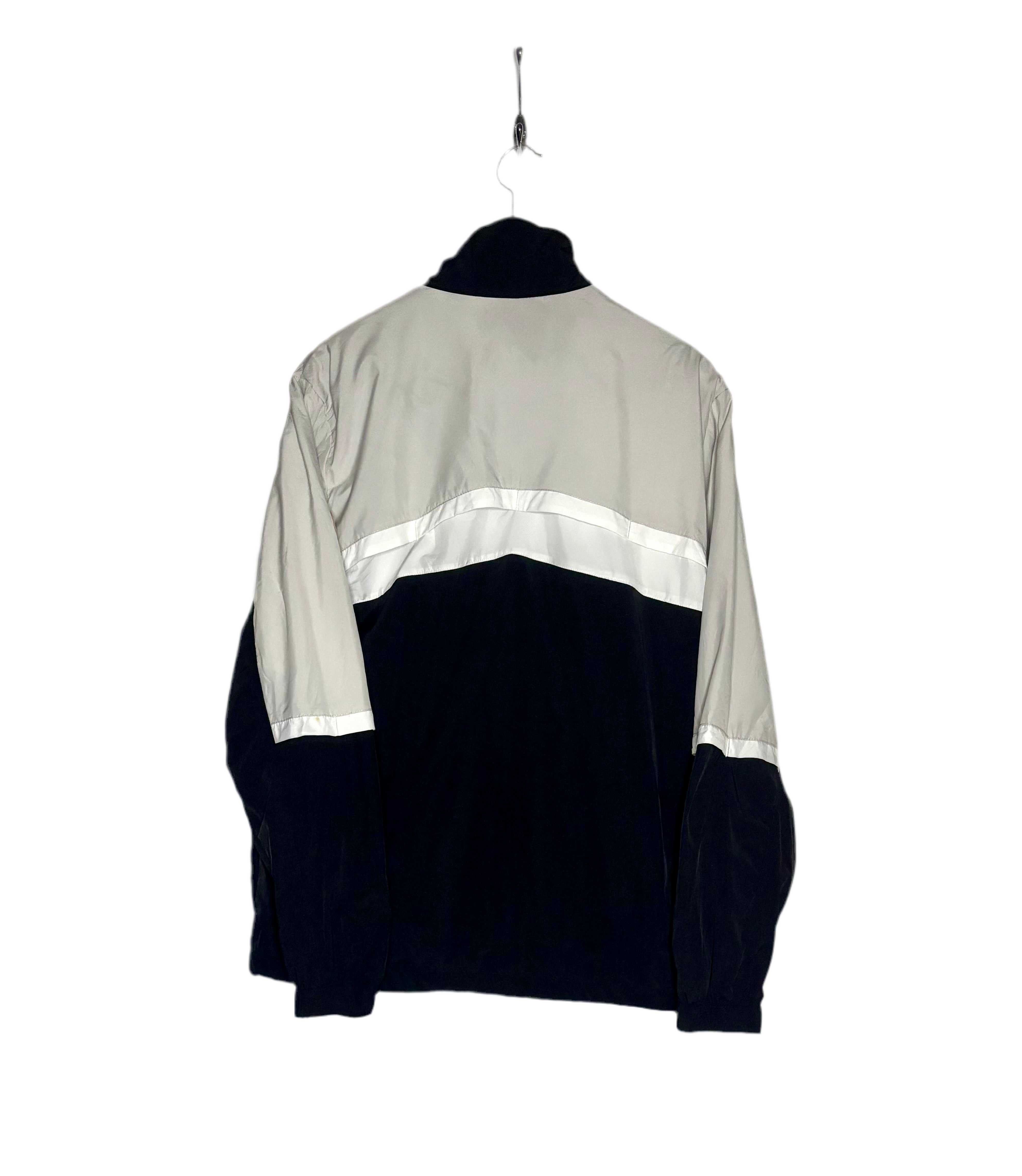 Puma Vintage Trainingsjacke Weiß/Schwarz Größe S