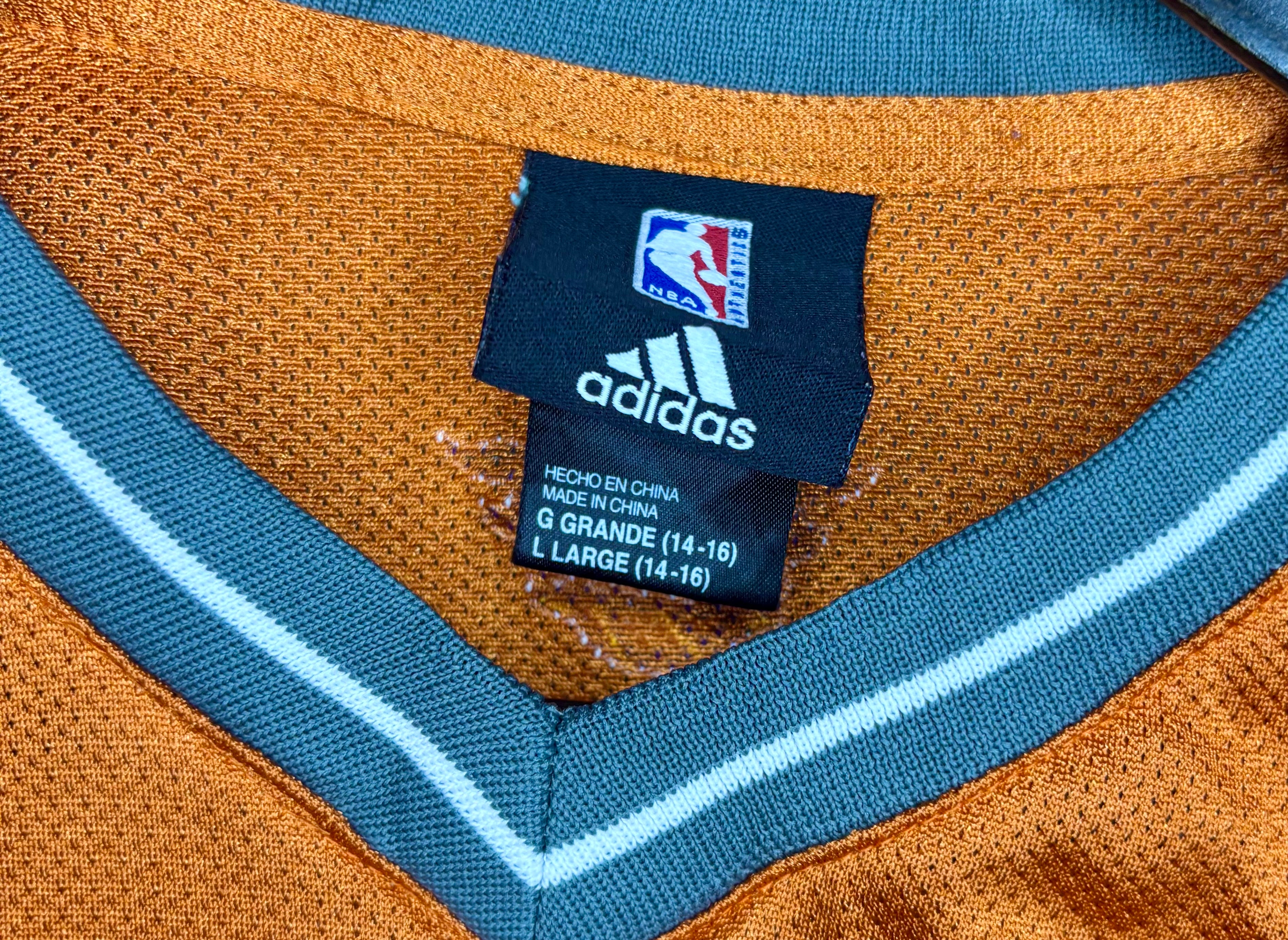 Adidas NBA Vintage Jersey Phoenix Suns #13 Steve Nash Orange Größe L Kinder