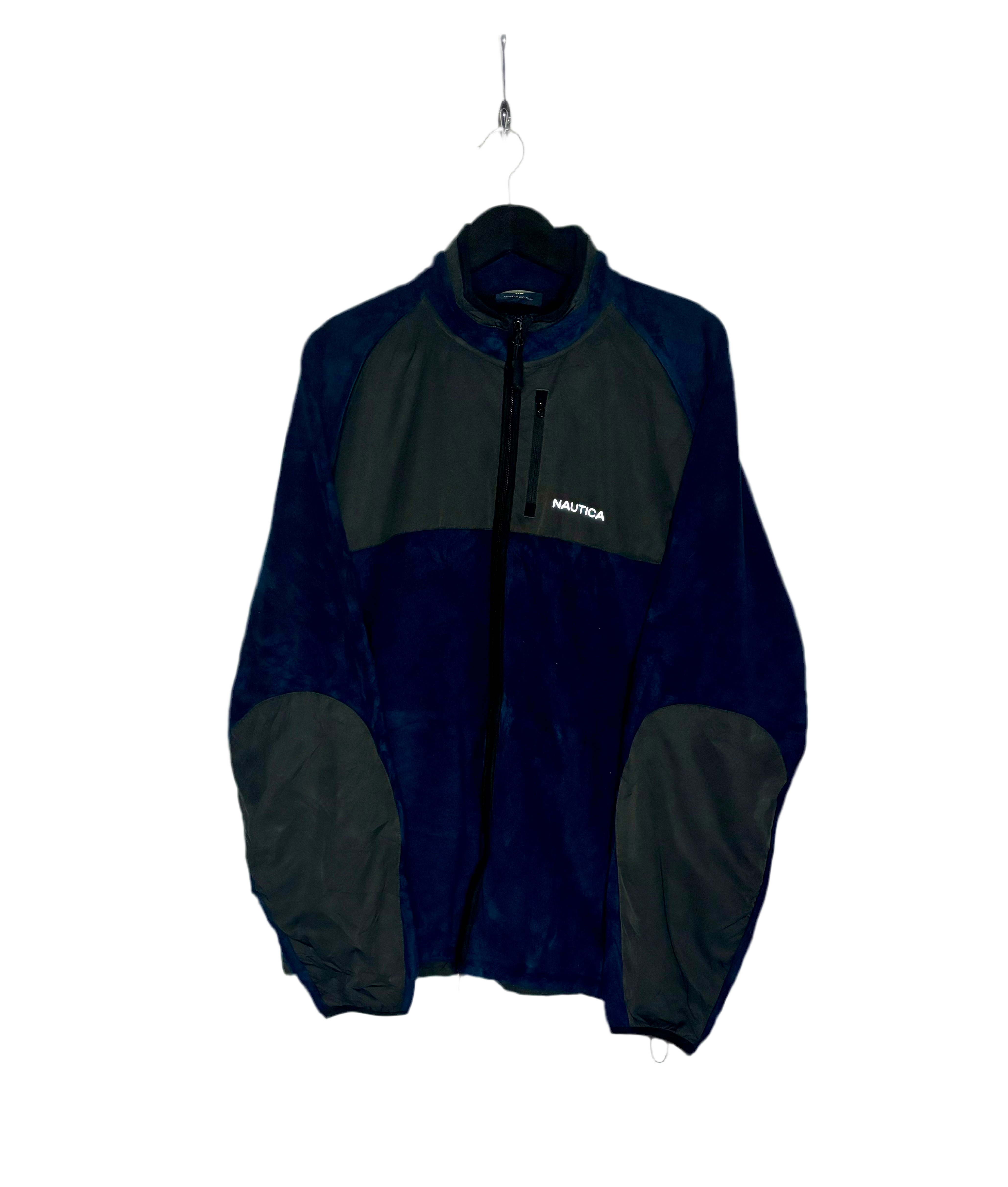 Nautica Fleece Jacke Blau Größe XL