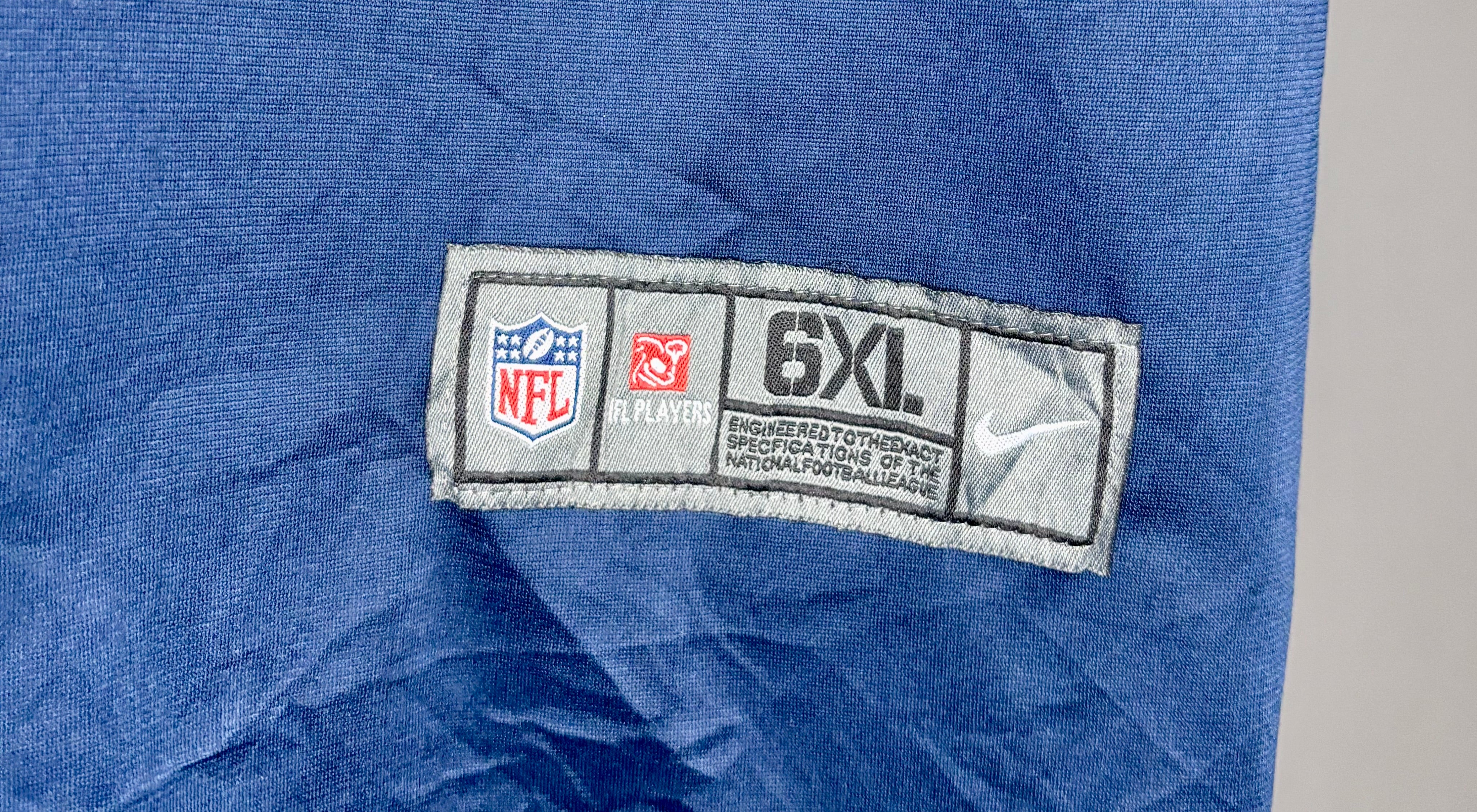 Nike NFL Chicago Bears Jersey #10 Mitchell Trubisky Blau Größe 6XL