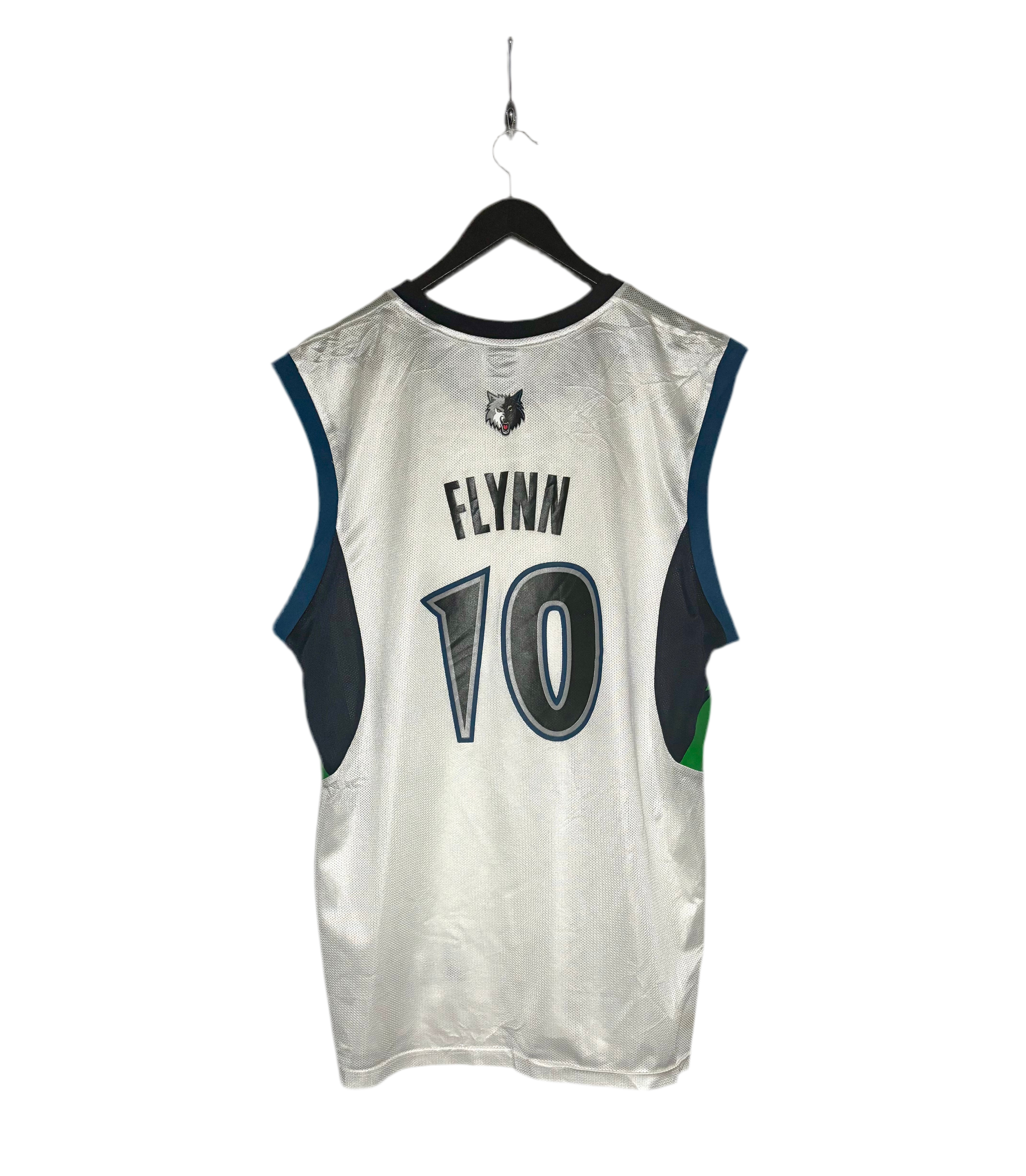 Adidas NBA Minnesota Timberwolves Jersey #10 Jonny Flynn Weiß Größe XL