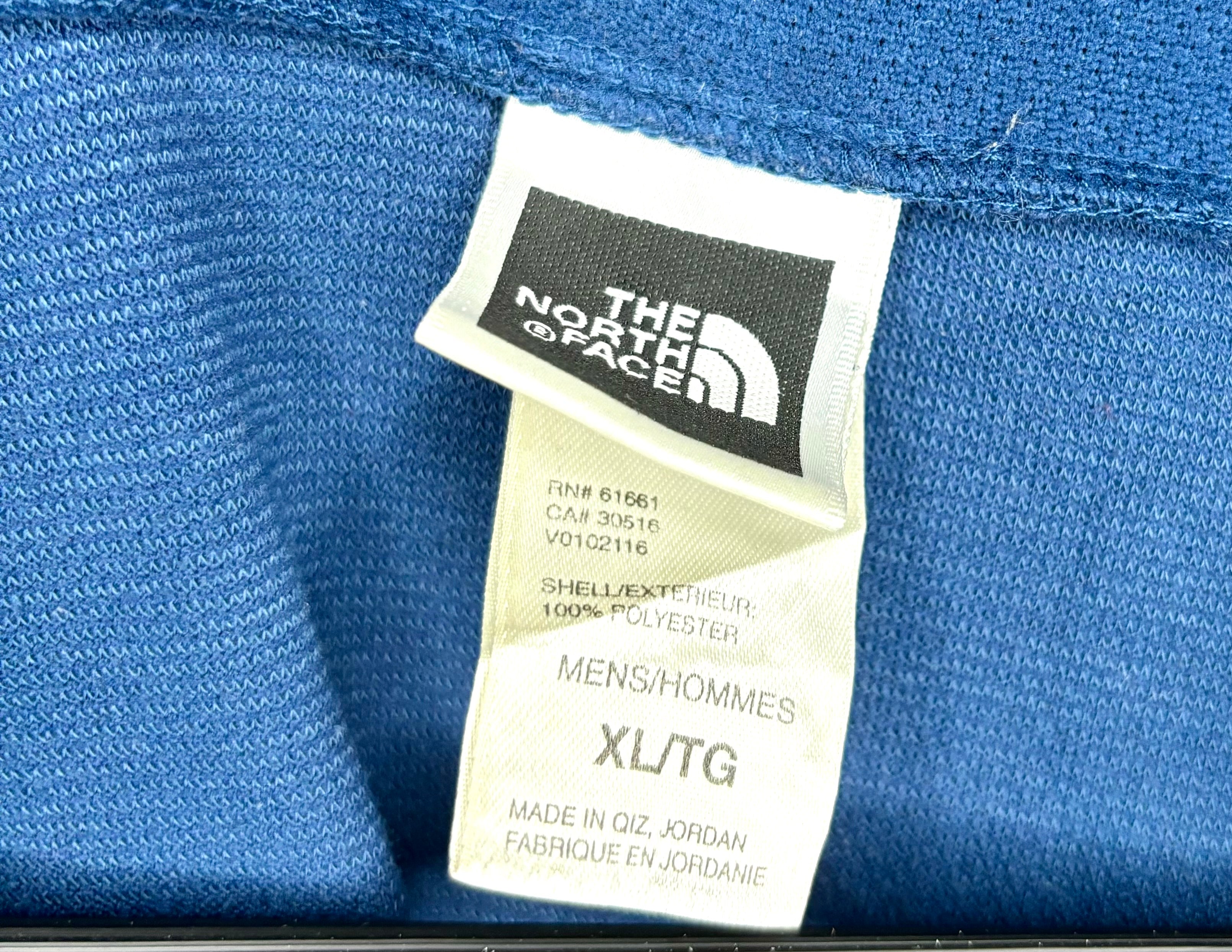 The North Face Q-Zip Fleece Sweater Blau Größe XL