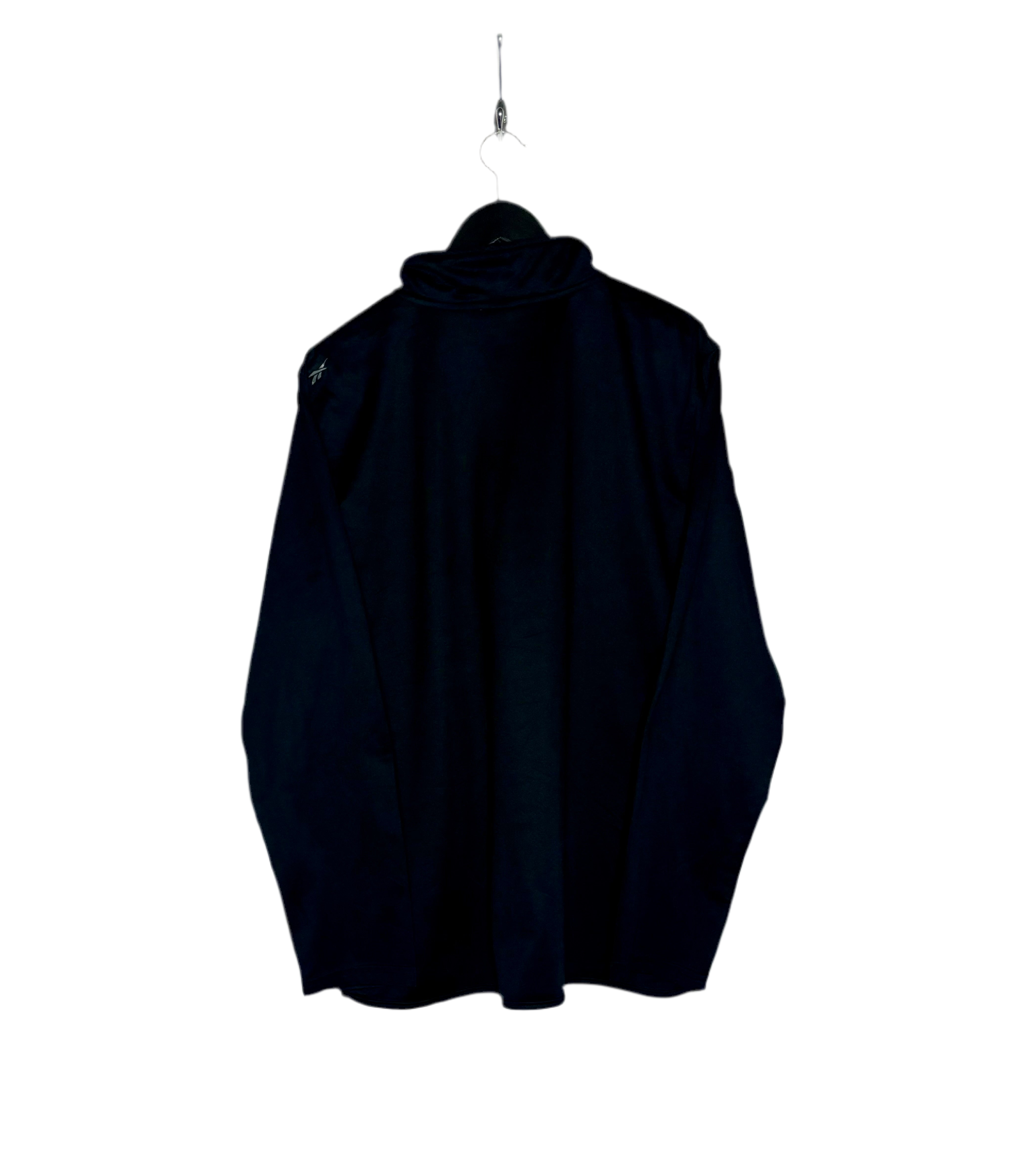 Reebok Q-Zip Sweater Schwarz Größe XL