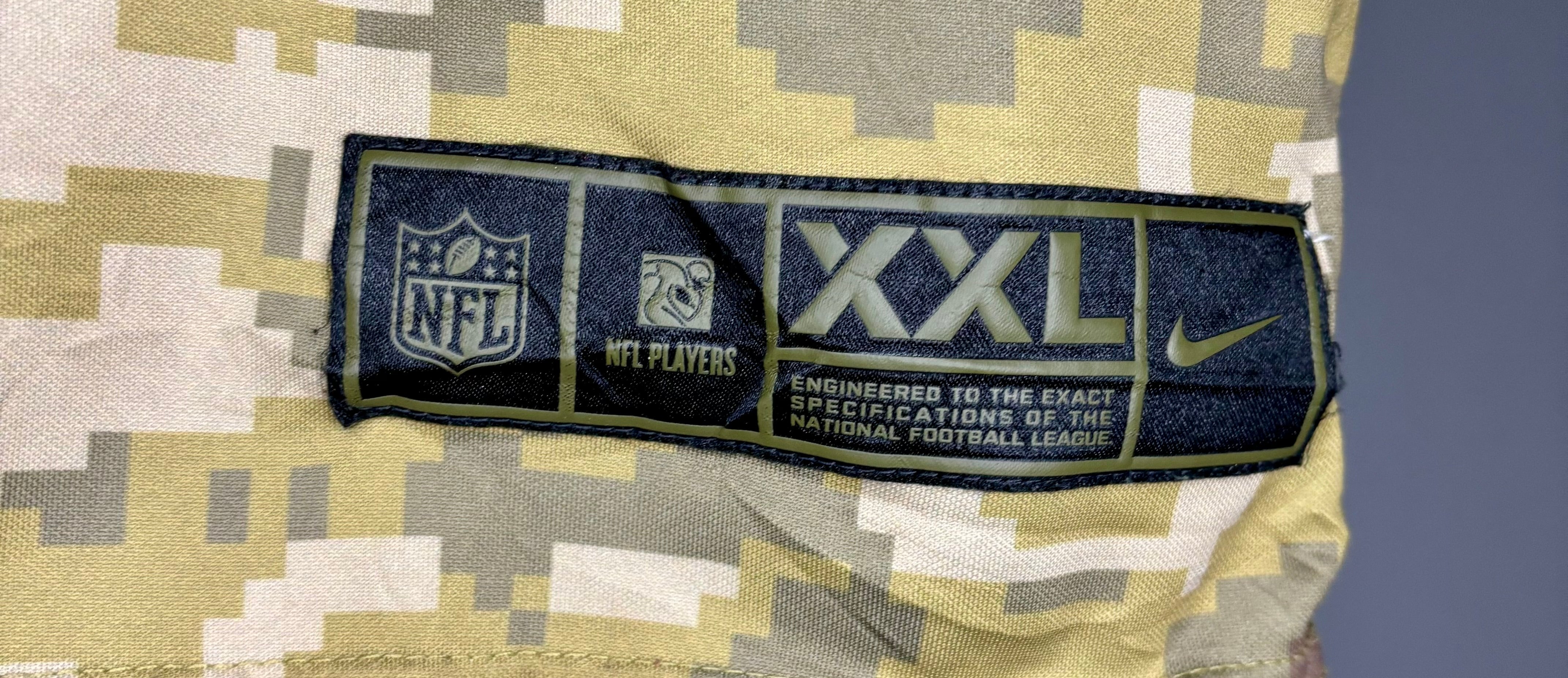 Nike NFL OnField New Orleans Saints Jersey #41 Alvin Kamara Camouflage Größe XXL