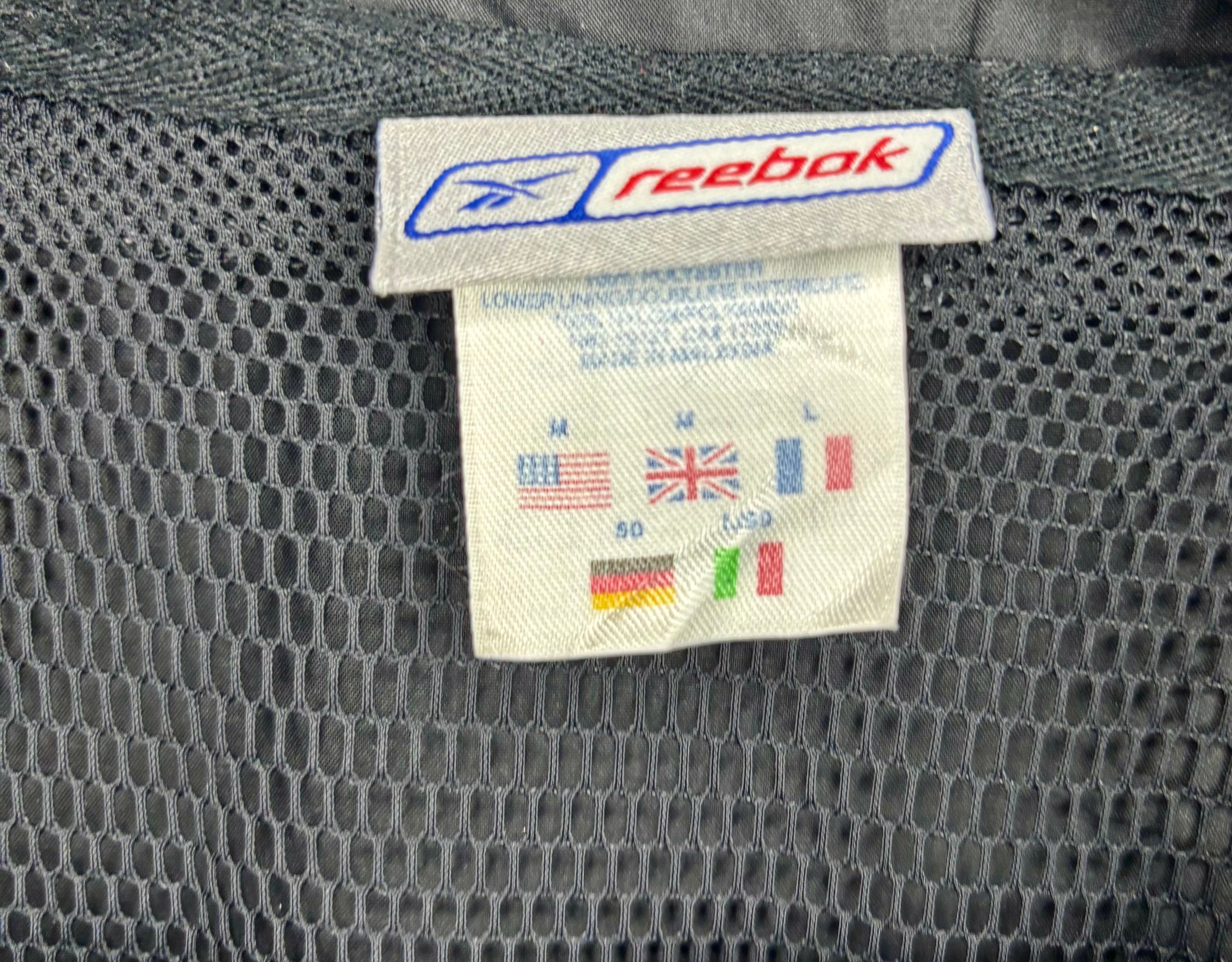 Reebok Vintage College Trainingsjacke University of Tampa Baseball Schwarz Größe M