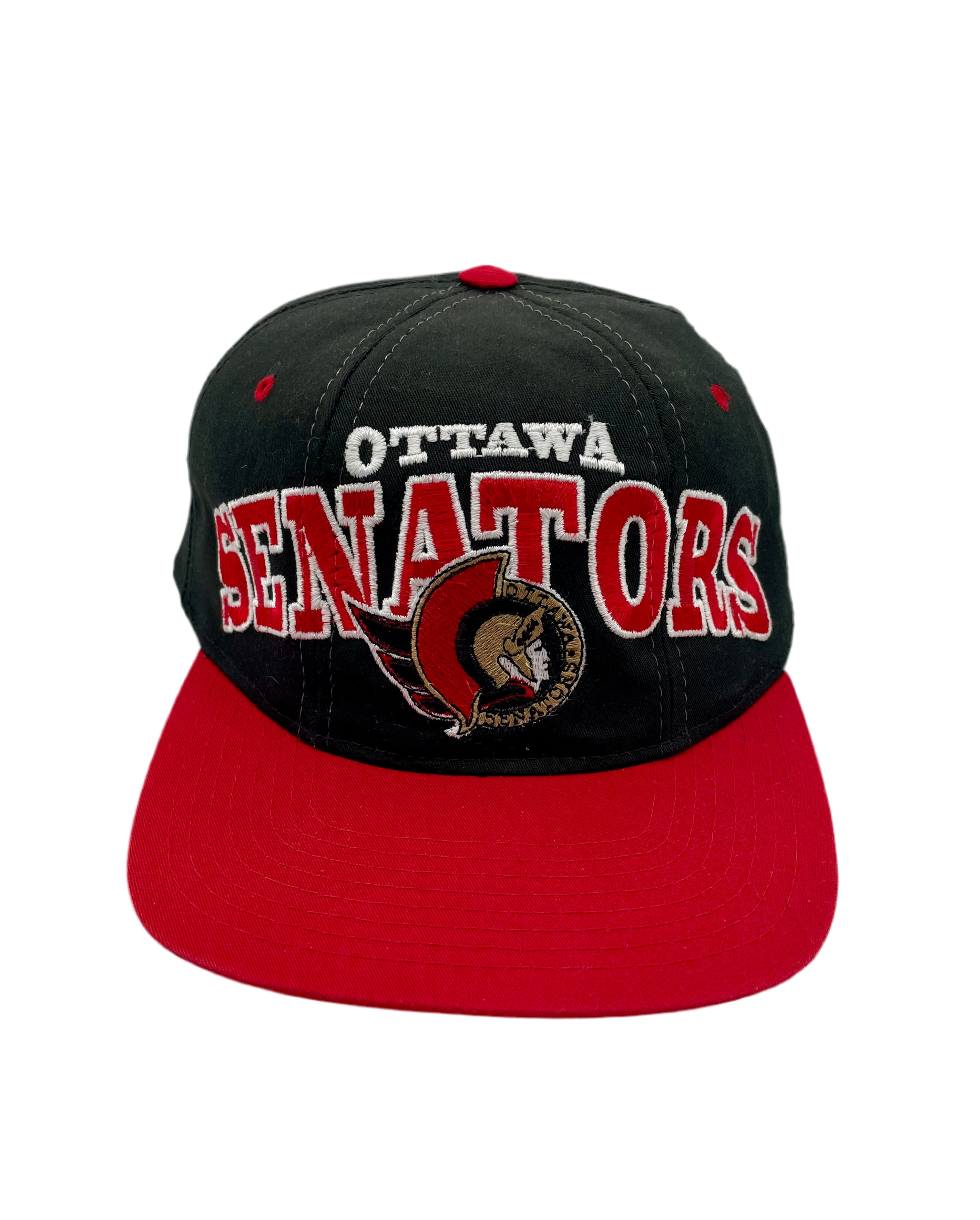 Starter Snapback Ottawa Senators Schwarz/Rot One Size