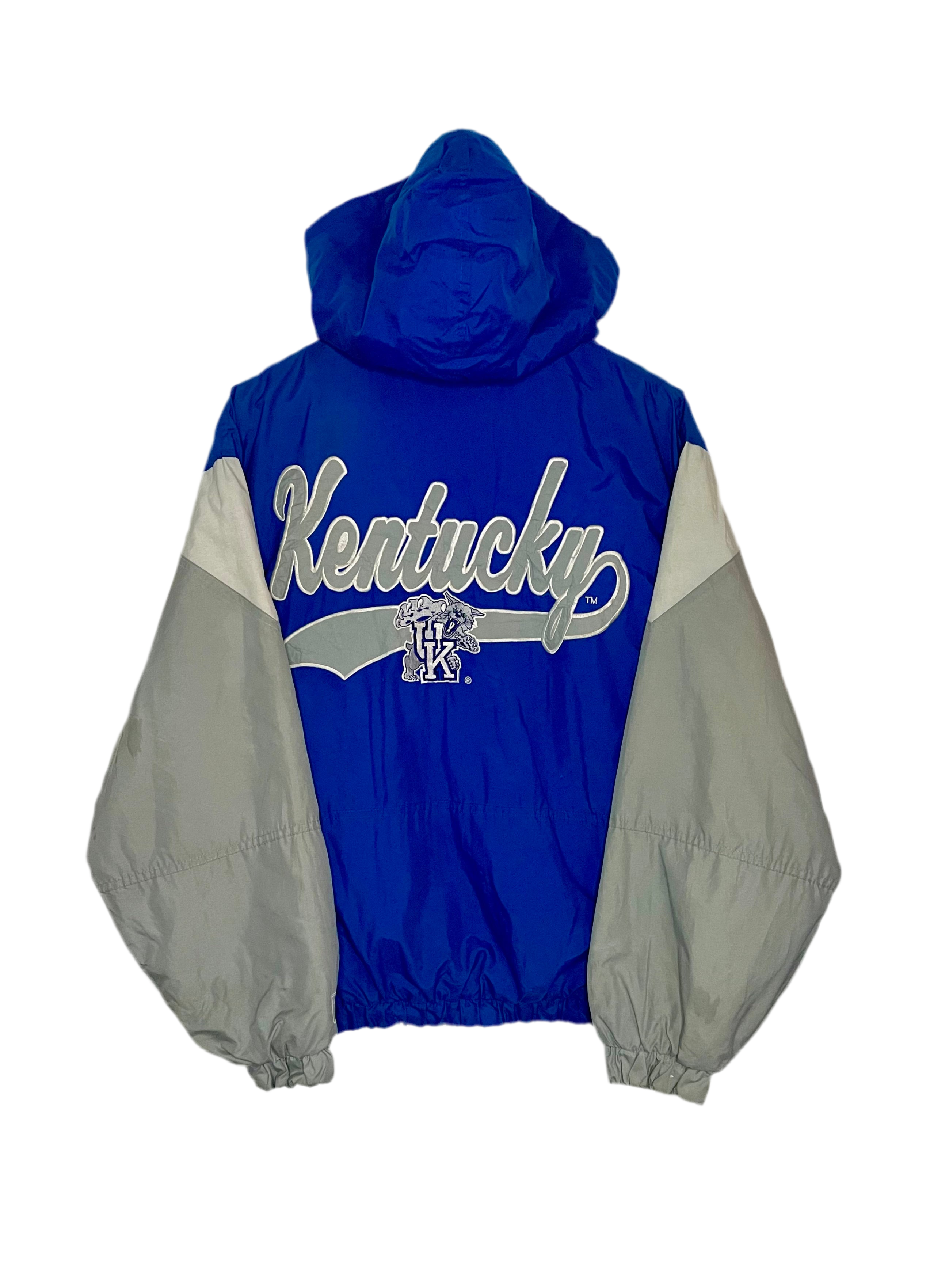 Logo 7 Windbreaker Kentucky Wildcats Blau/Grau Größe M