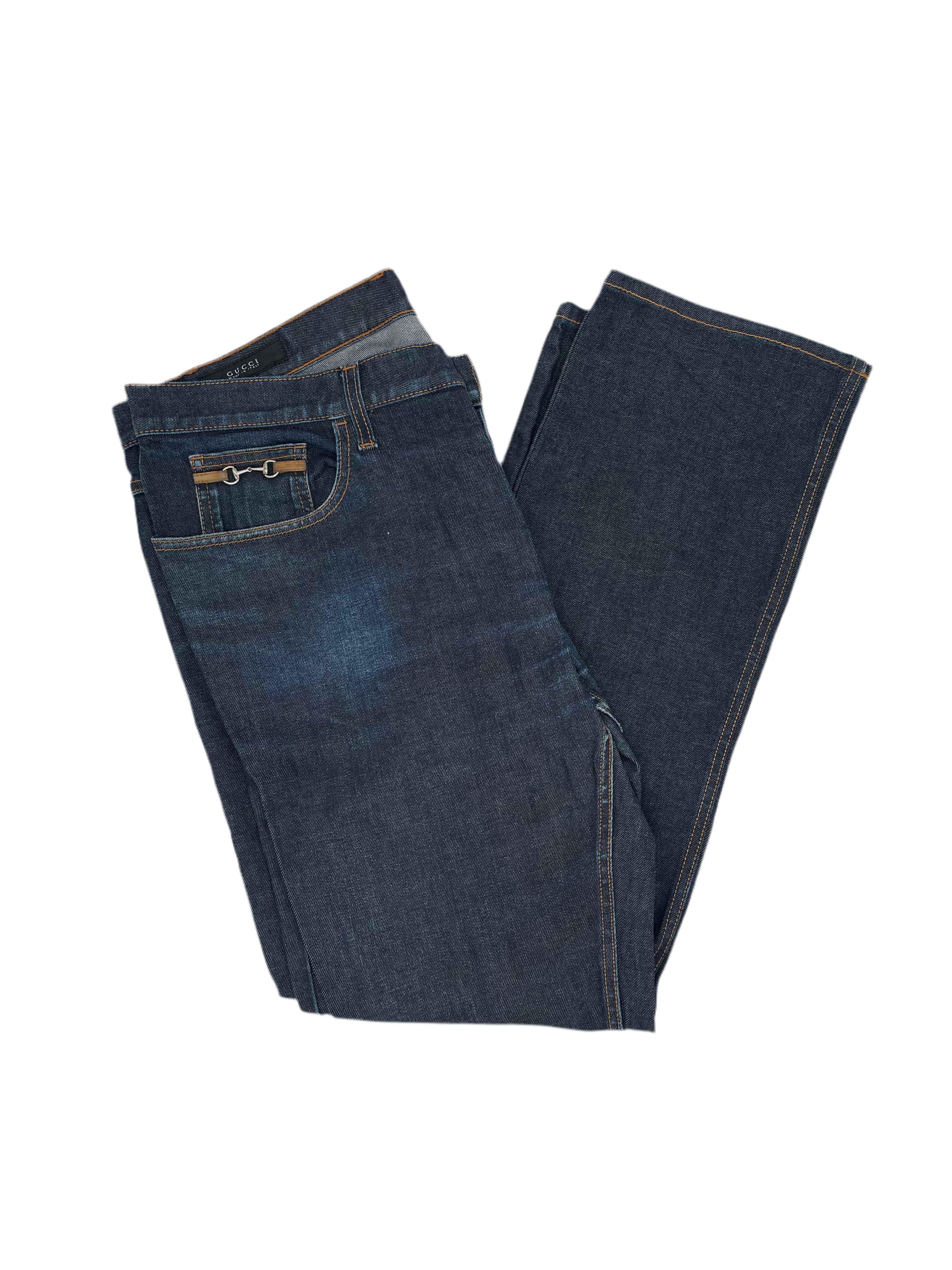 Gucci Jeans Blau Größe L
