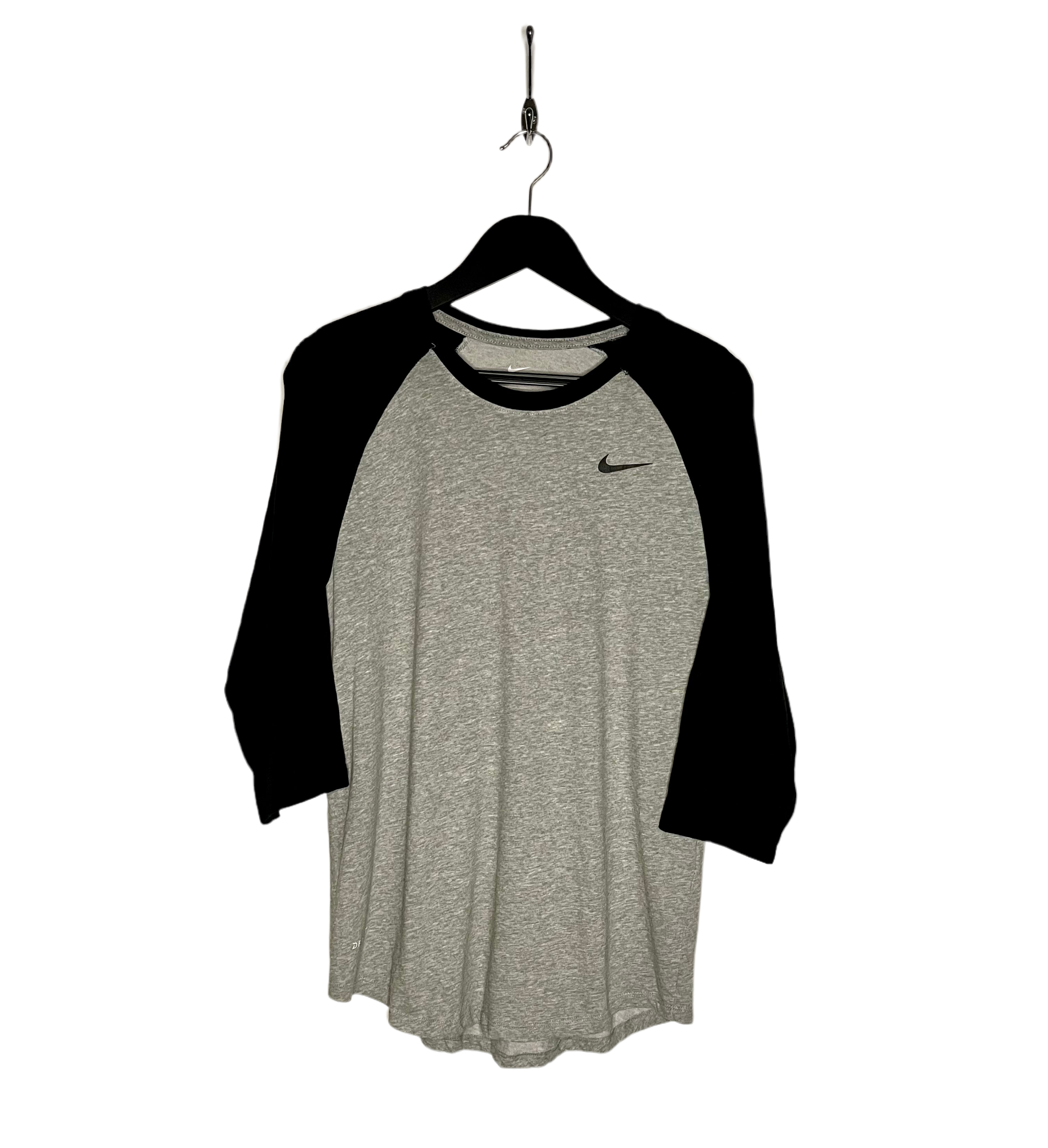Nike Tee Three Quarter Sweater Gray Size M