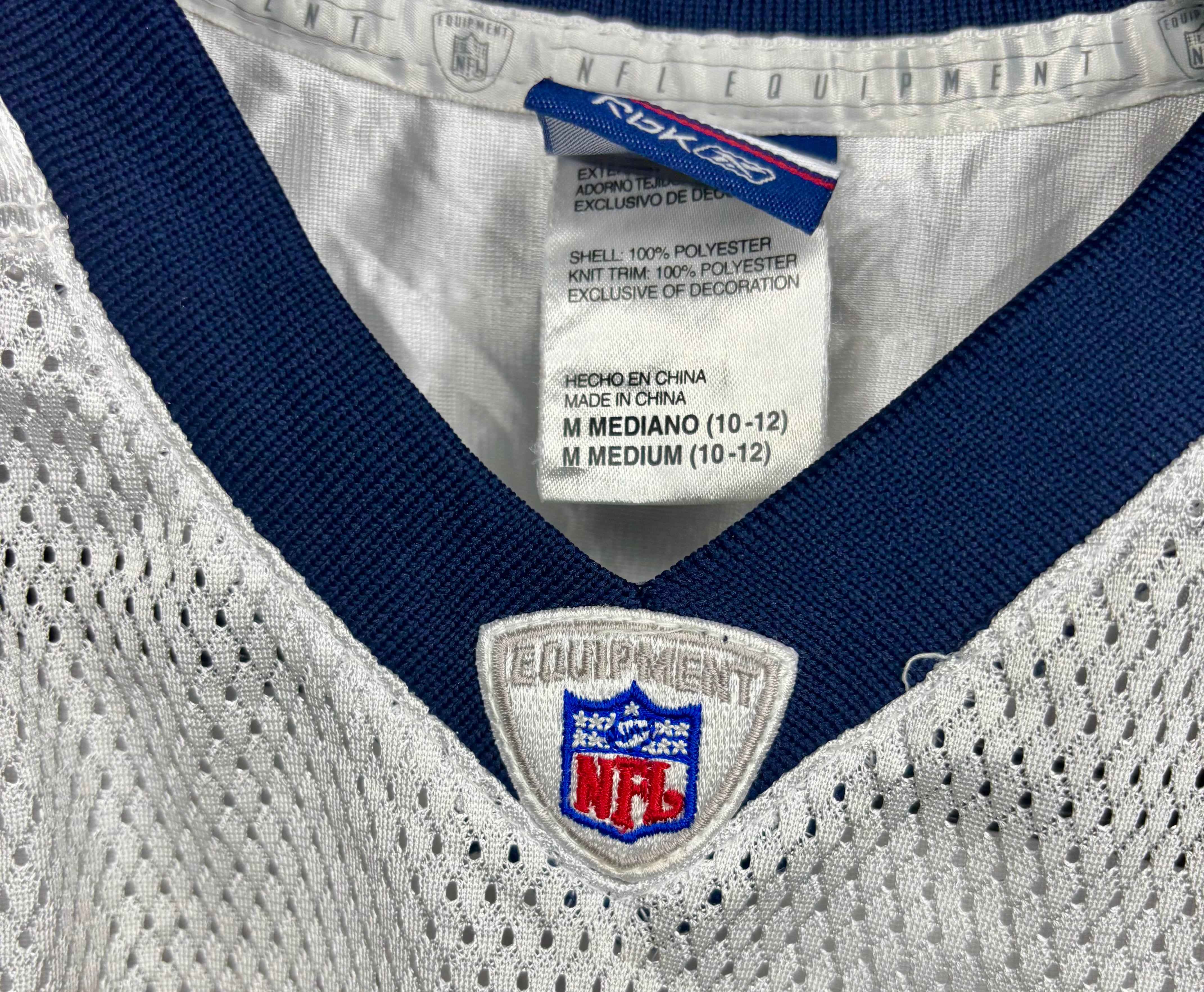 Reebok NFL San Diego Chargers Jersey #21 LaDainian Tomlinson Weiß Größe M Kinder
