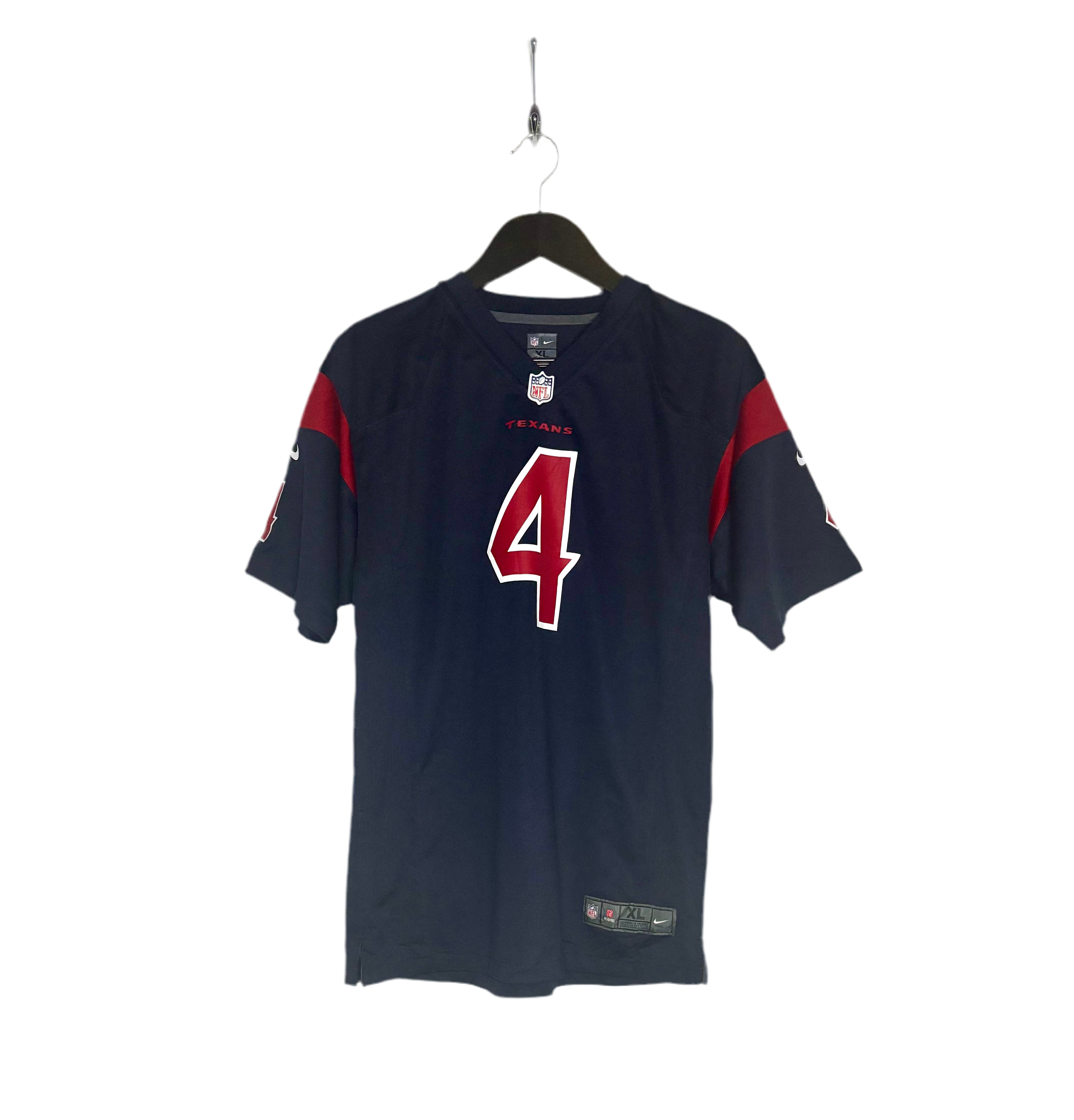 Nike NFL Houston Texans Jersey #4 Deshaun Watson Blau Größe XL Kinder