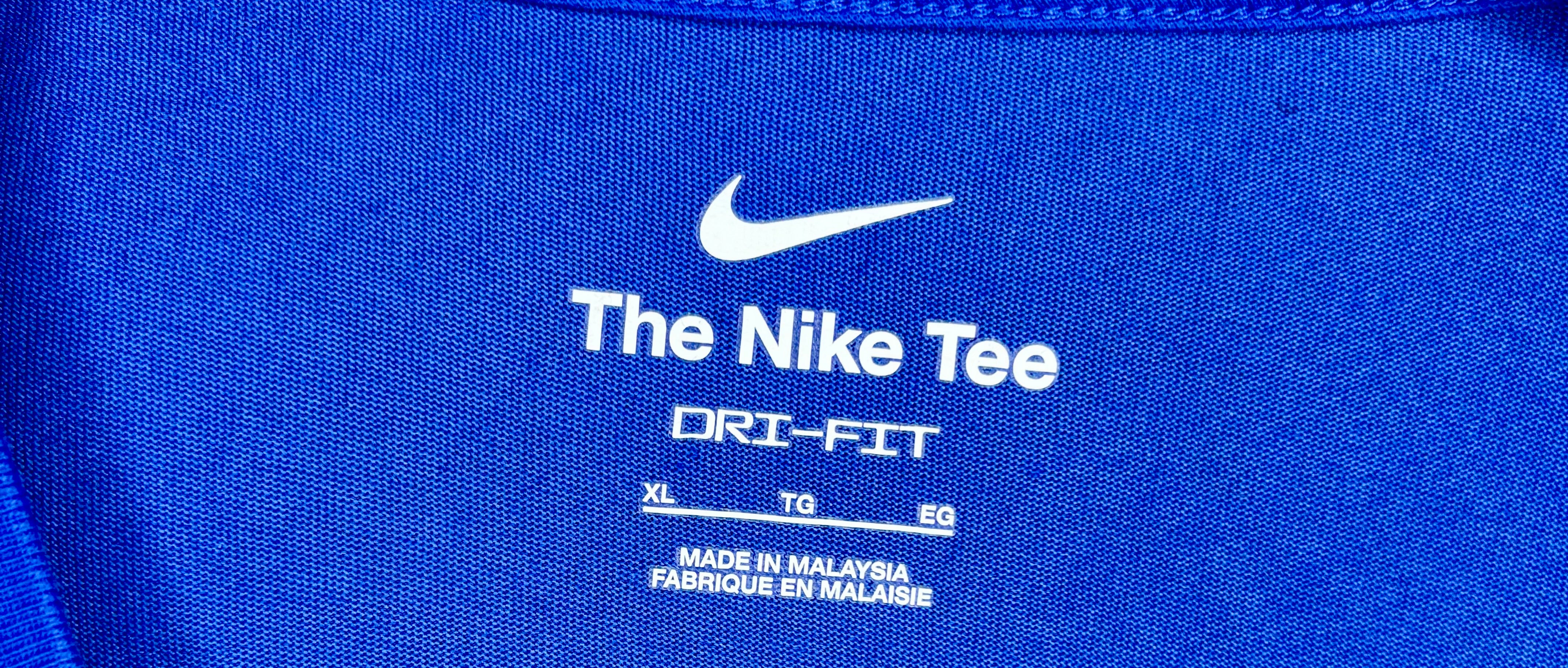 Nike The Nike Tee Dri-Fit T-Shirt Blau Größe XL