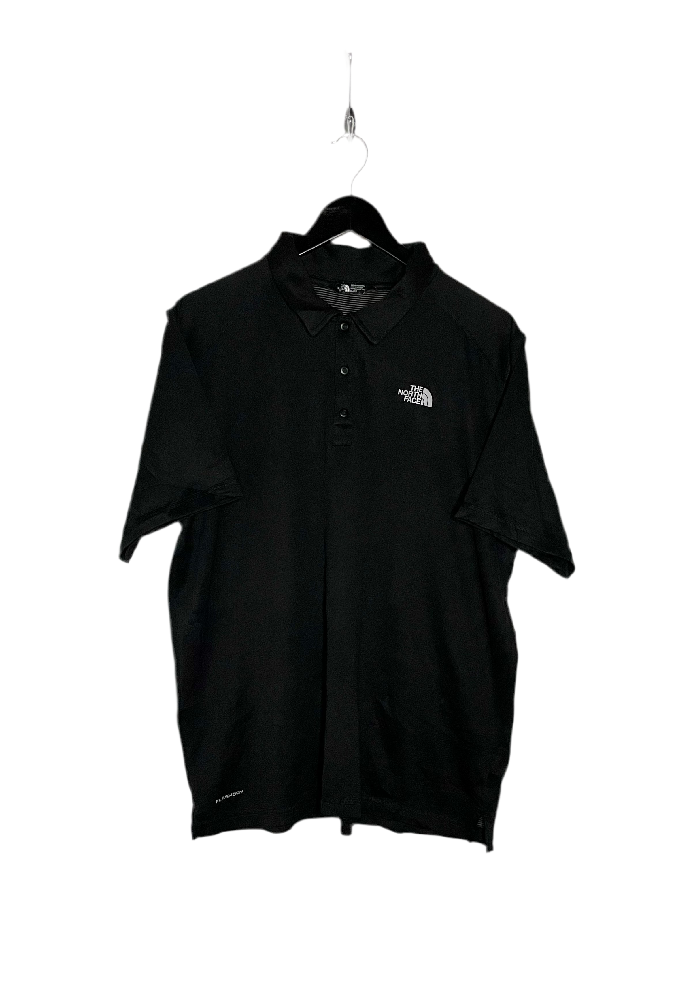 The North Face Poloshirt Schwarz Größe XL