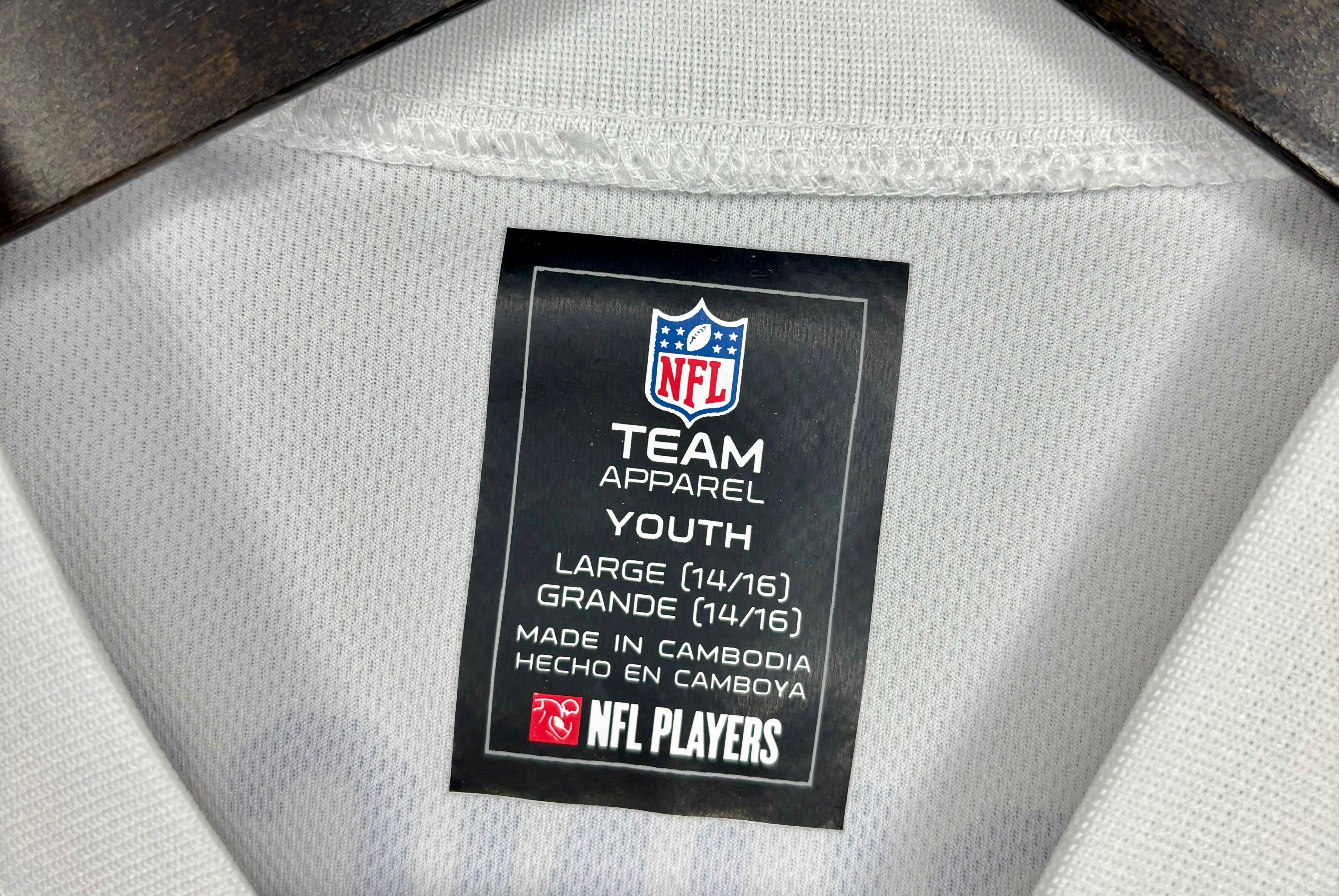 NFL Indianapolis Colts Jersey #81 Andre Johnson Weiß Größe L Kinder