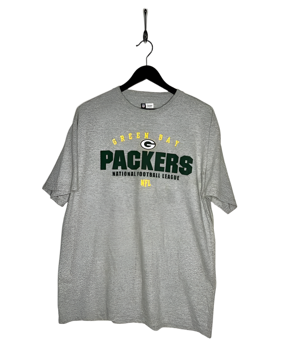 NFL T-Shirt Green Bay Packers Gray Size XL