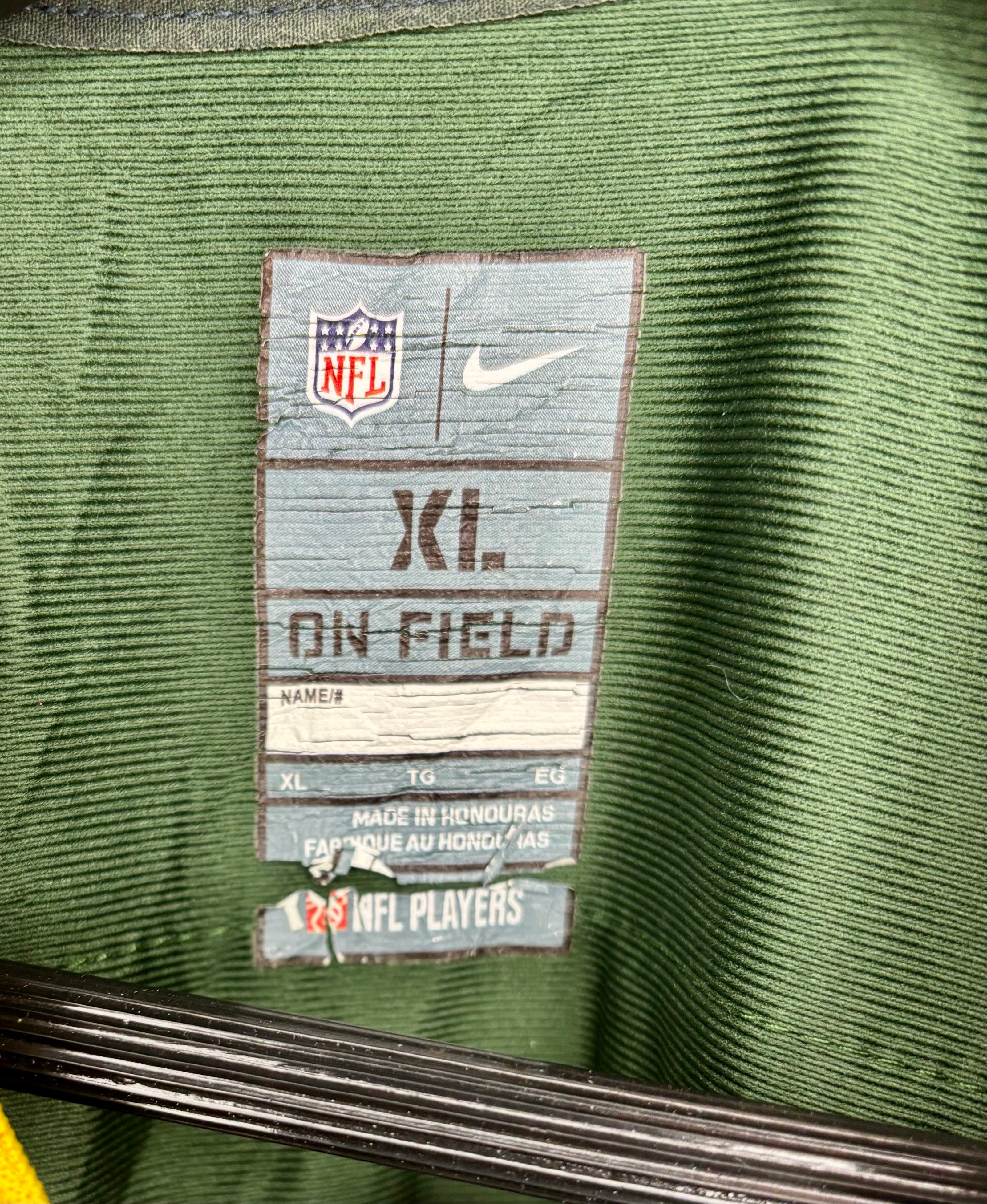 Nike NFL OnField Green Bay Packers Jersey #12 Aaron Rodgers Grün Größe XL