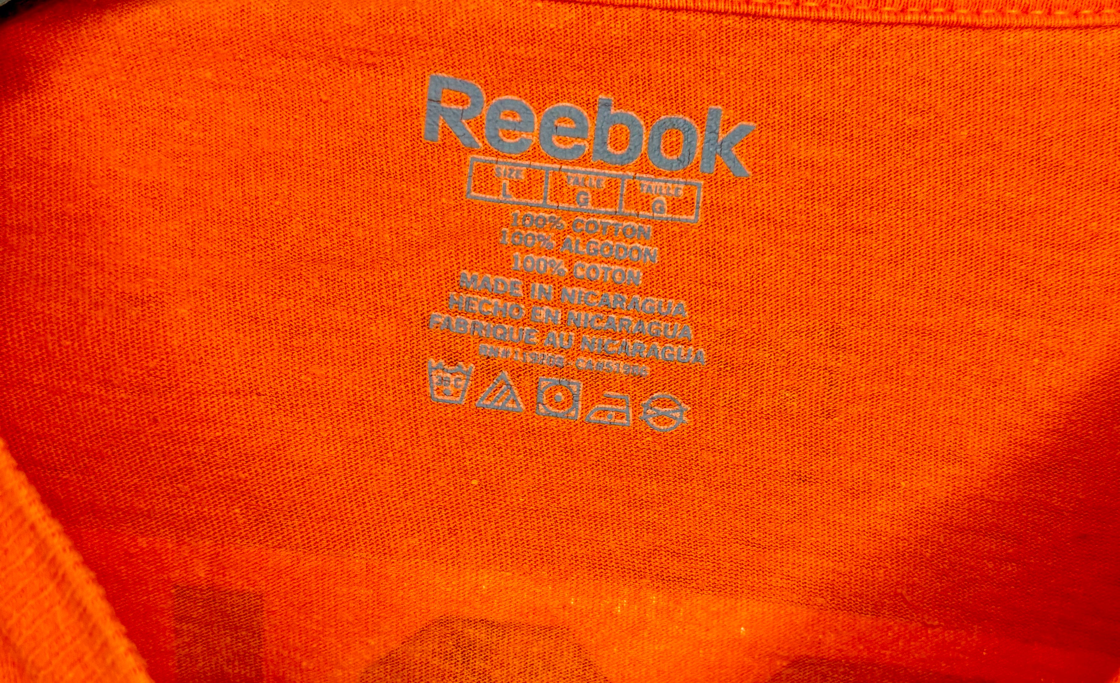 Reebok NHL Philadelphia Flyers #28 Claude Giroux Orange Größe L