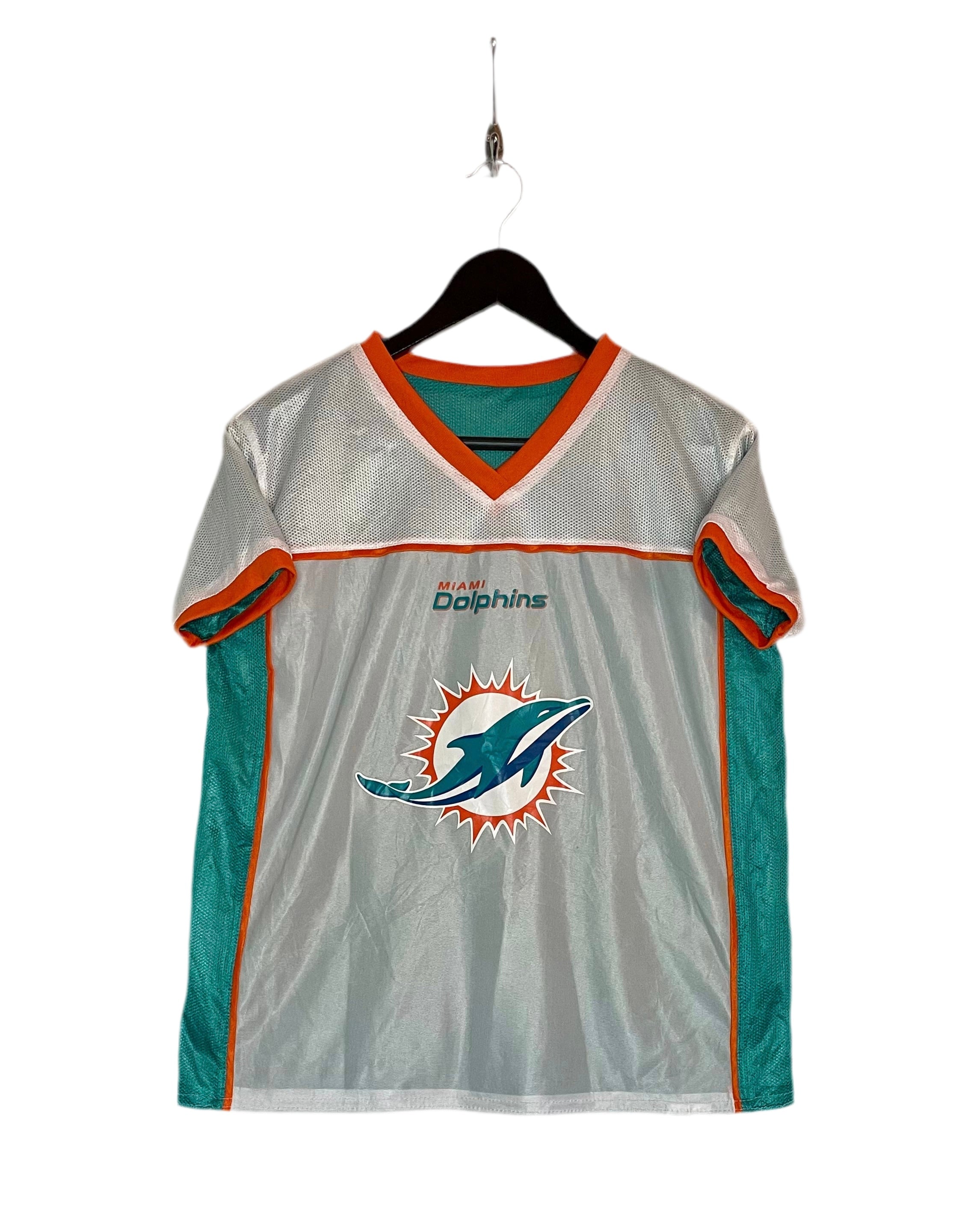NFL Miami Dolphins Flag Football Jersey Grün Größe XL Kinder
