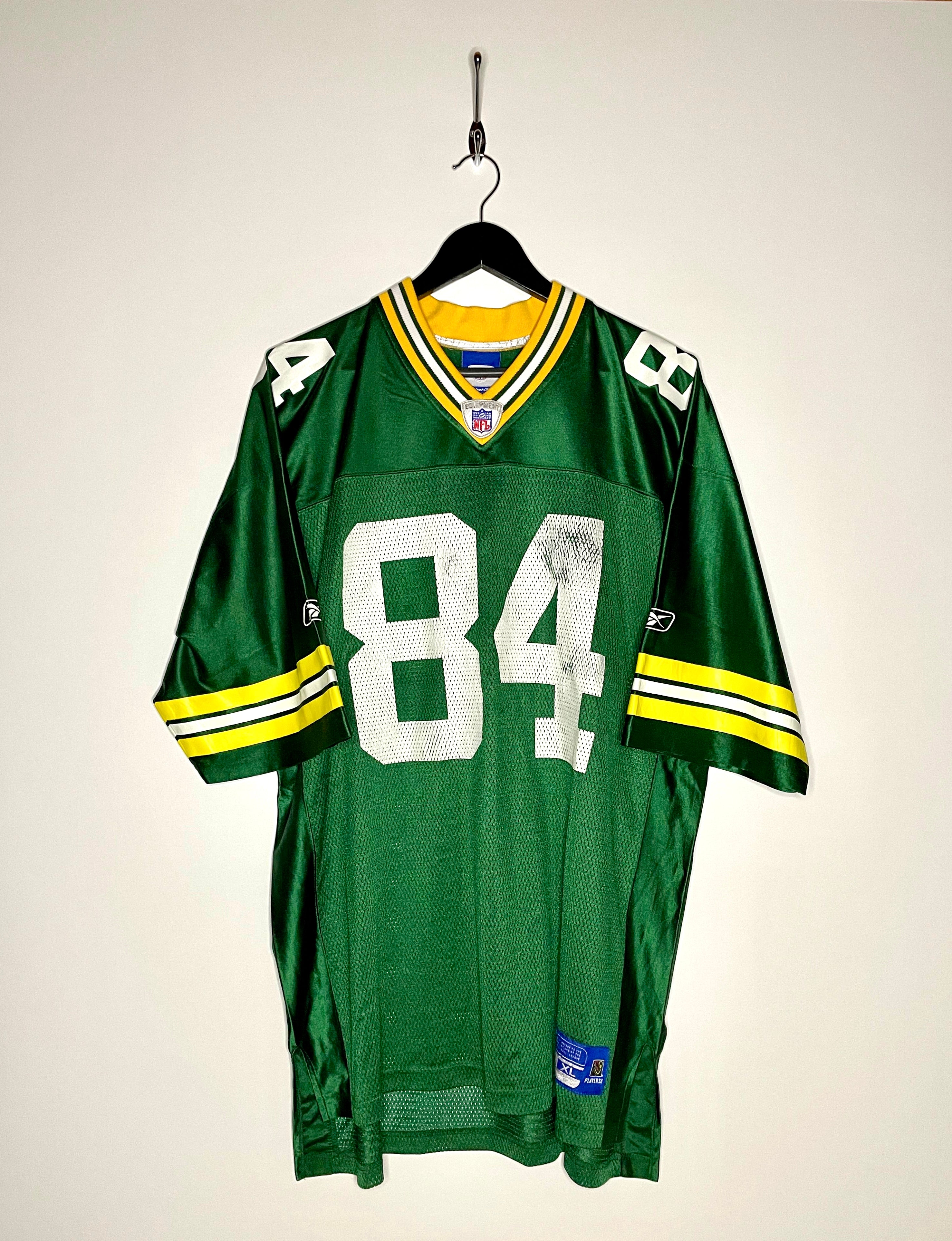 Reebok Green Bay Packers Jersey #84 Javon Walker Größe XL