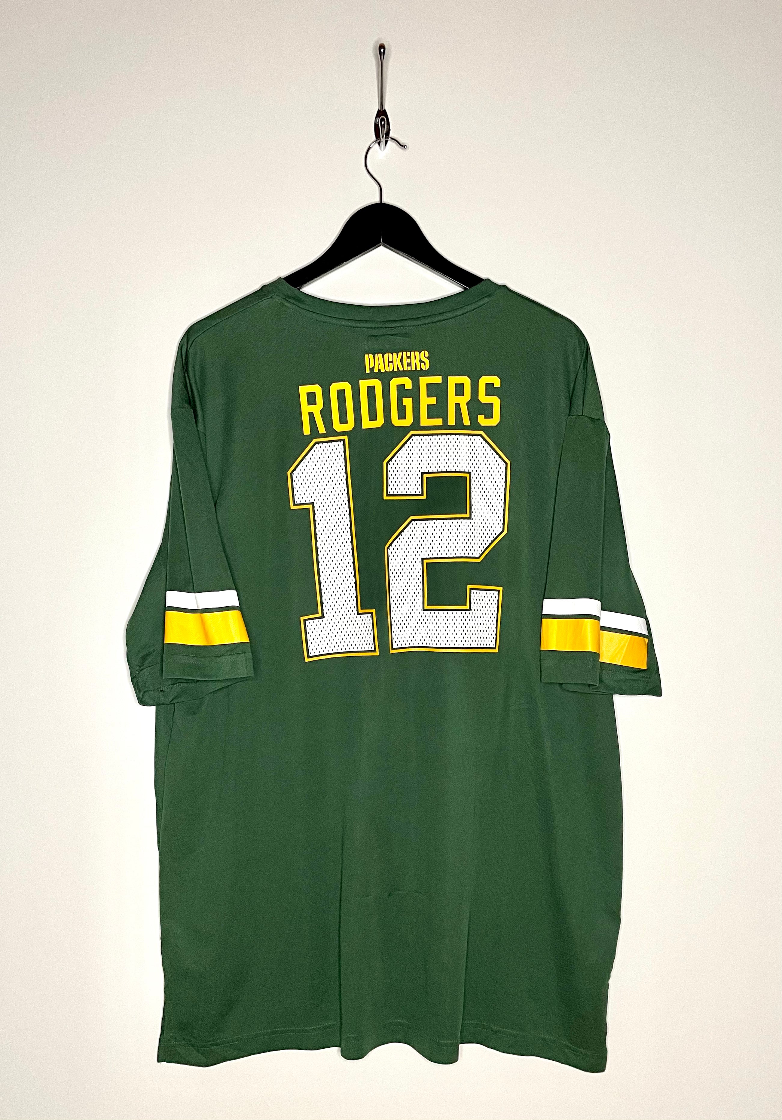NFL Jersey Green Bay Packers Aaron Rodgers #12 Grün Größe XXL