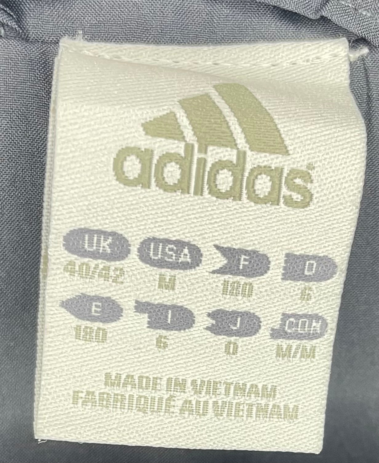 Adidas Trainingsjacke Olympique Marseille Schwarz Blau Größe M