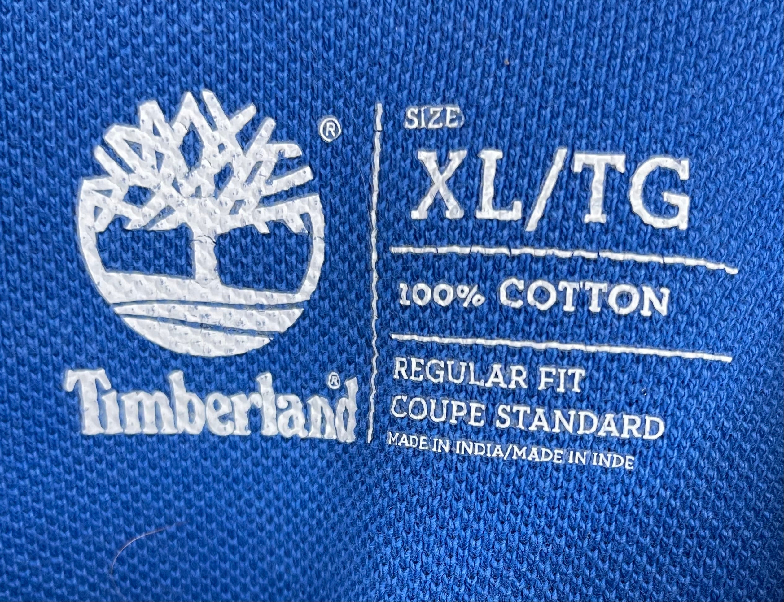 Timberland Vintage Poloshirt Blau Größe XL