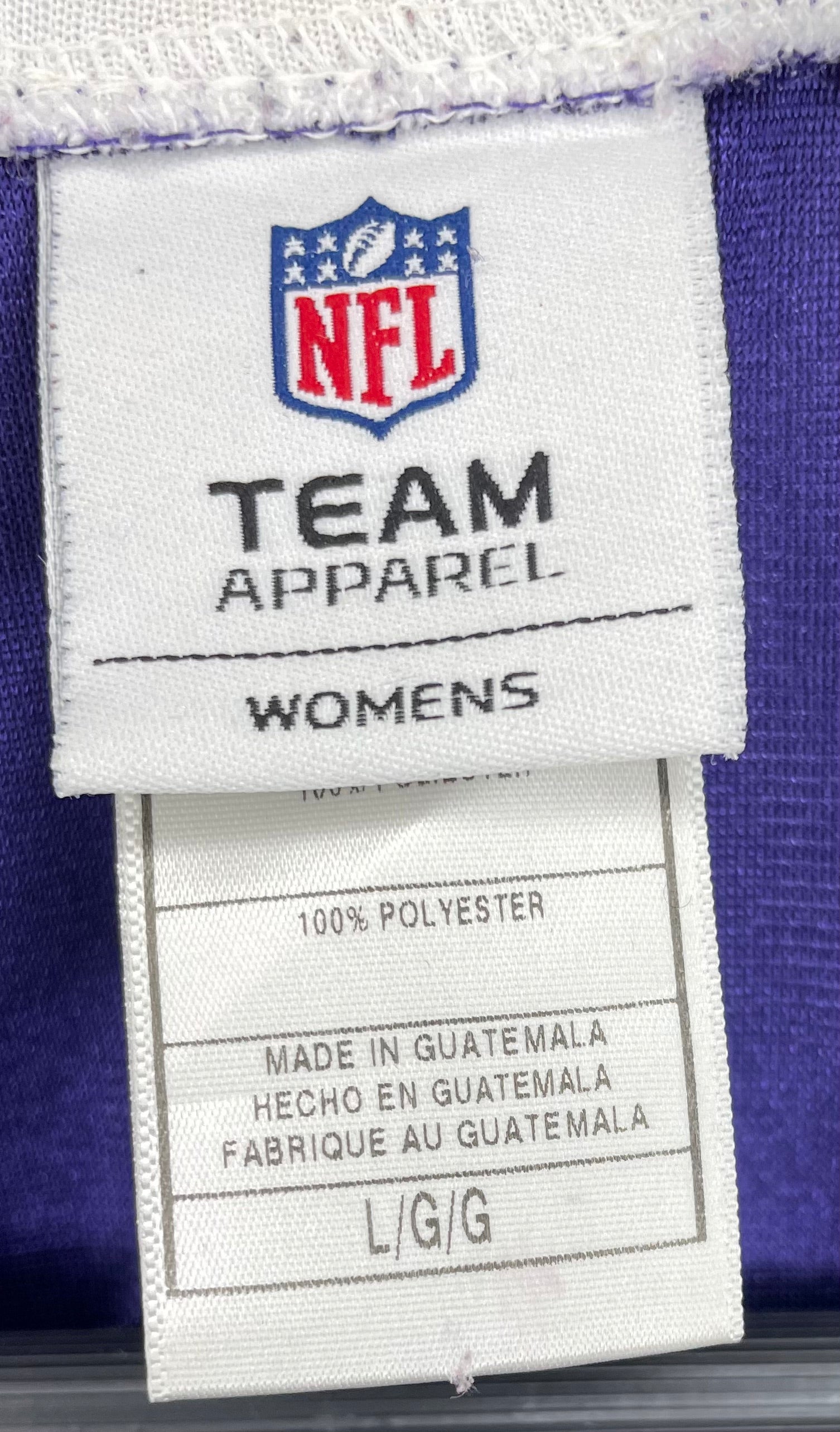 NFL Baltimore Ravens Jersey #5 Joe Flacco Lila Größe L Damen