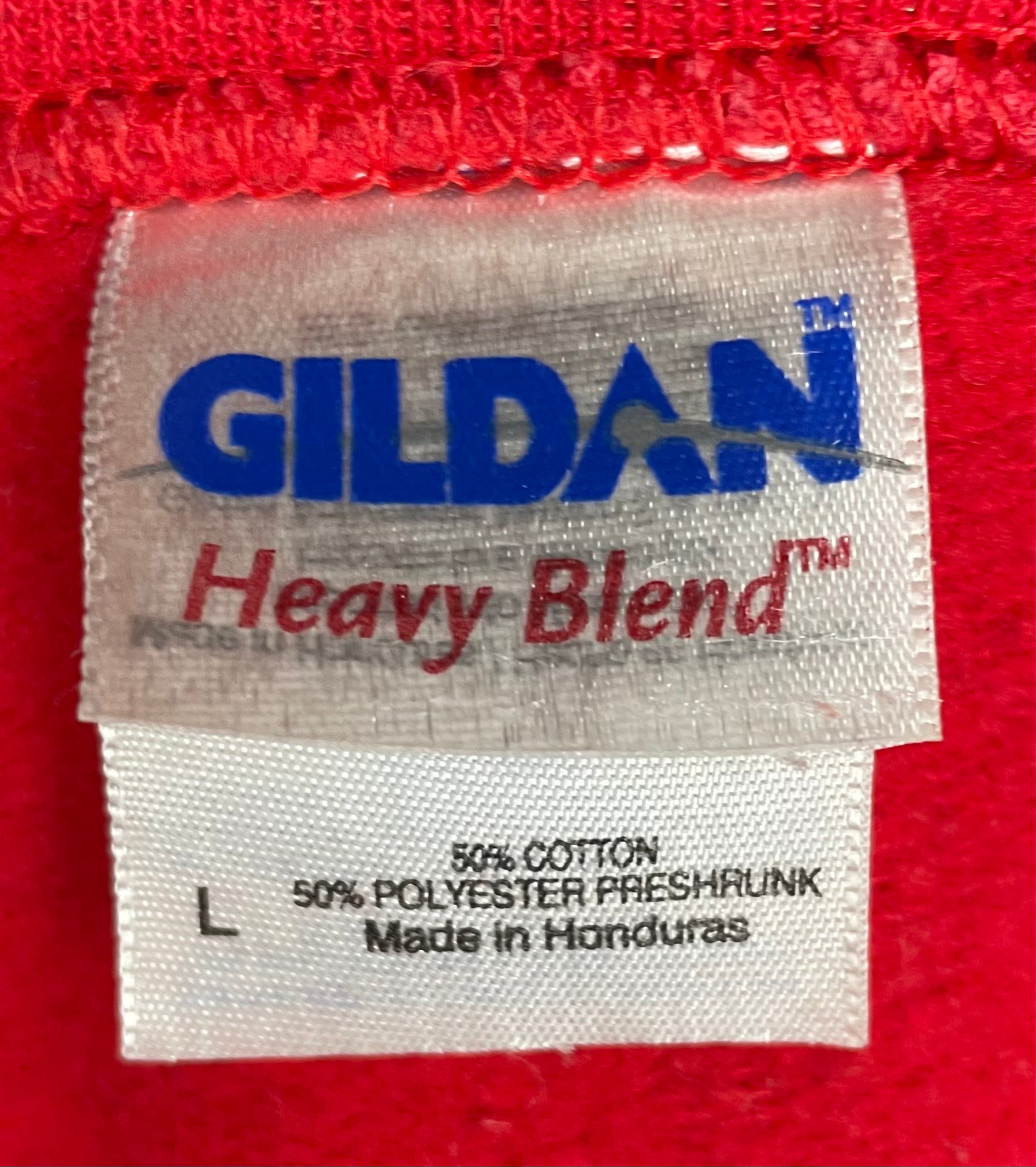 Gildan Vintage Sweater Wisconsin Badgers Rot Größe L