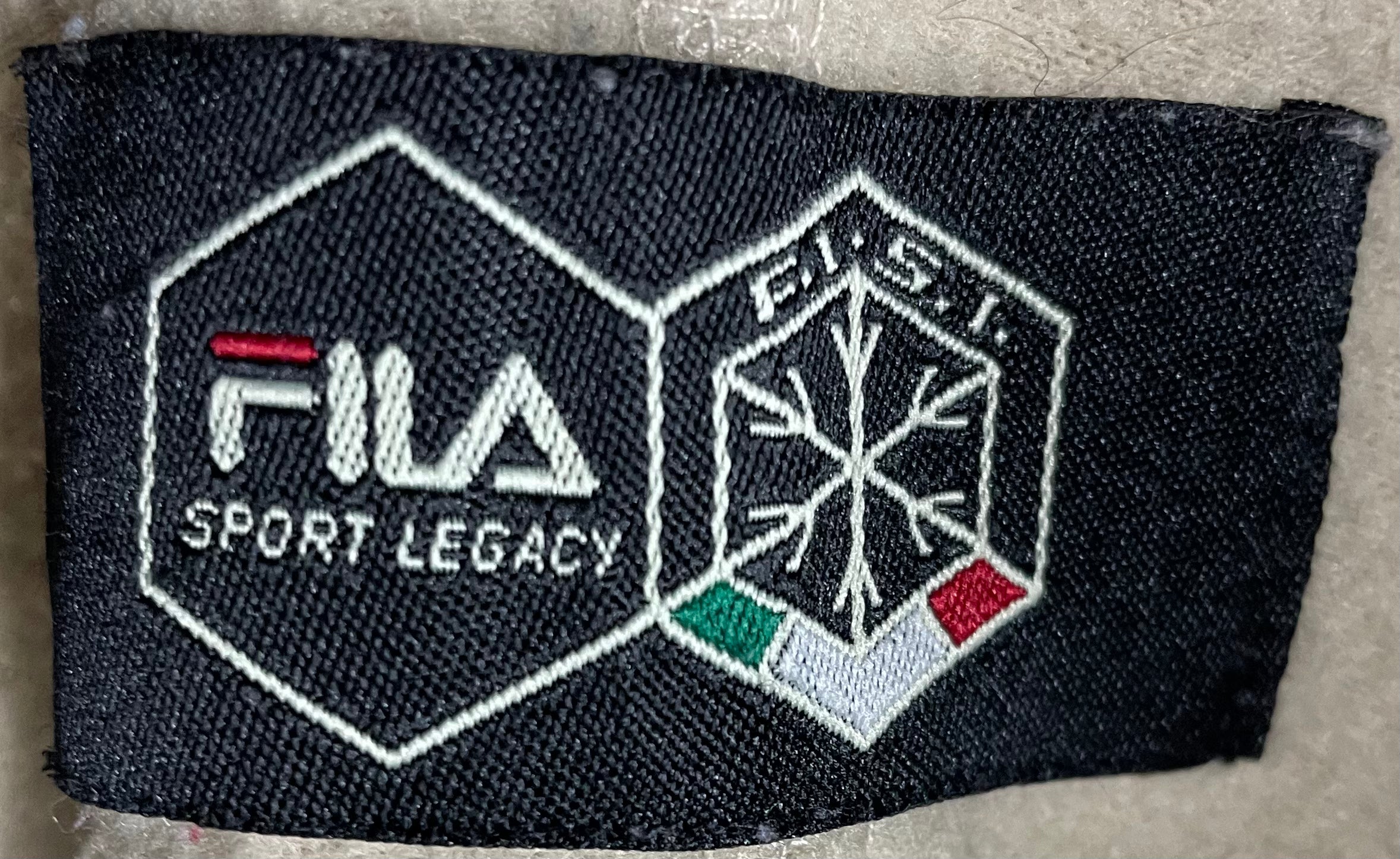 FILA Sport Legacy Fleece Jacke Beige Größe XL