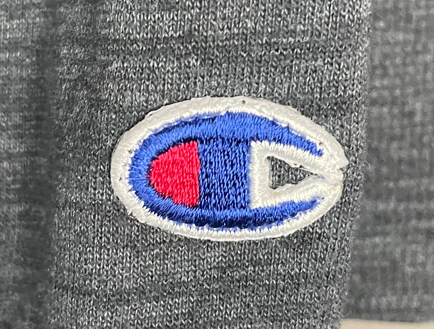 Champion Vintage Pullover Blaugrau Größe S