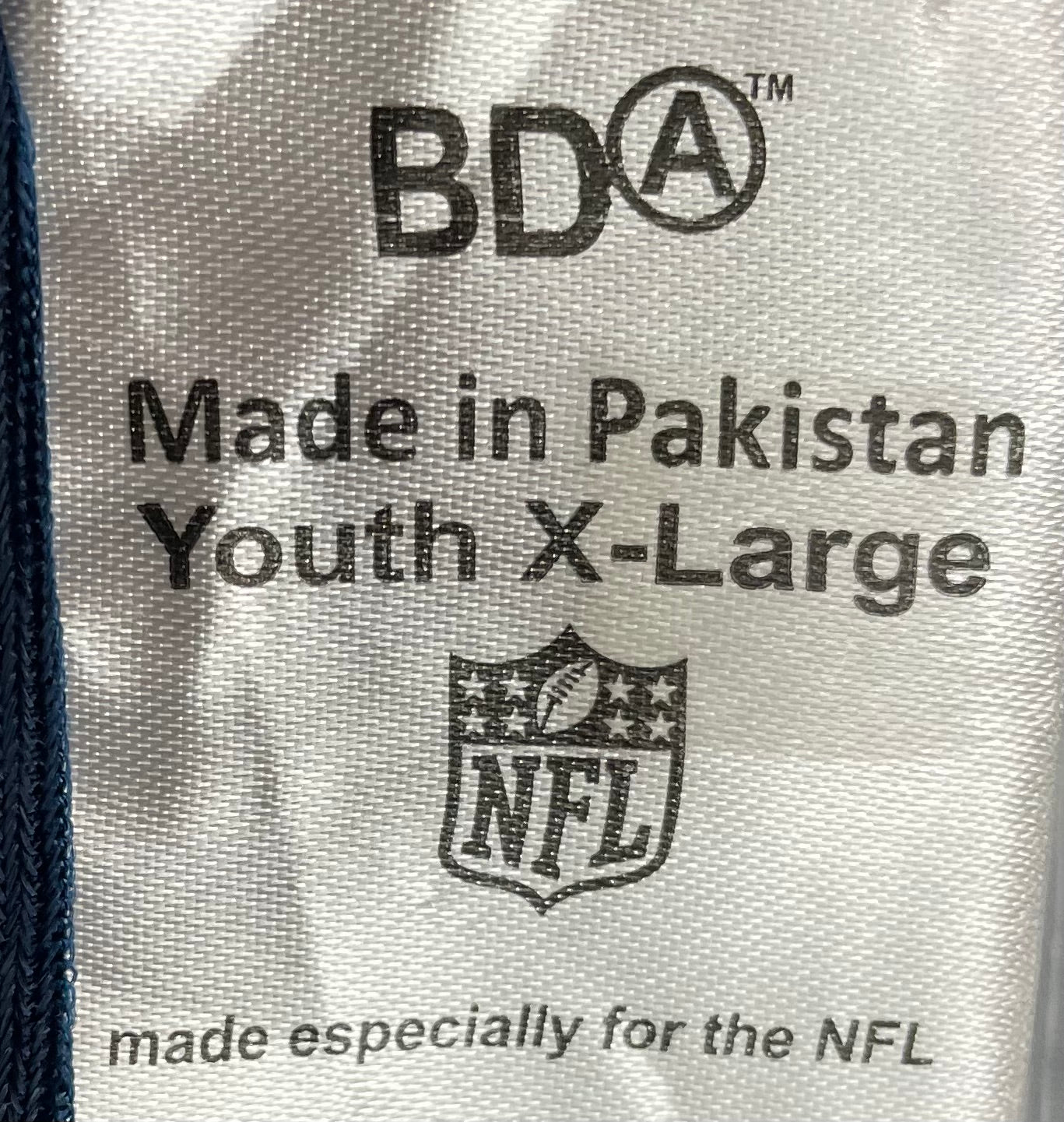 NFL Seattle Seahawks Flag Football Jersey Blau Größe XL Kinder