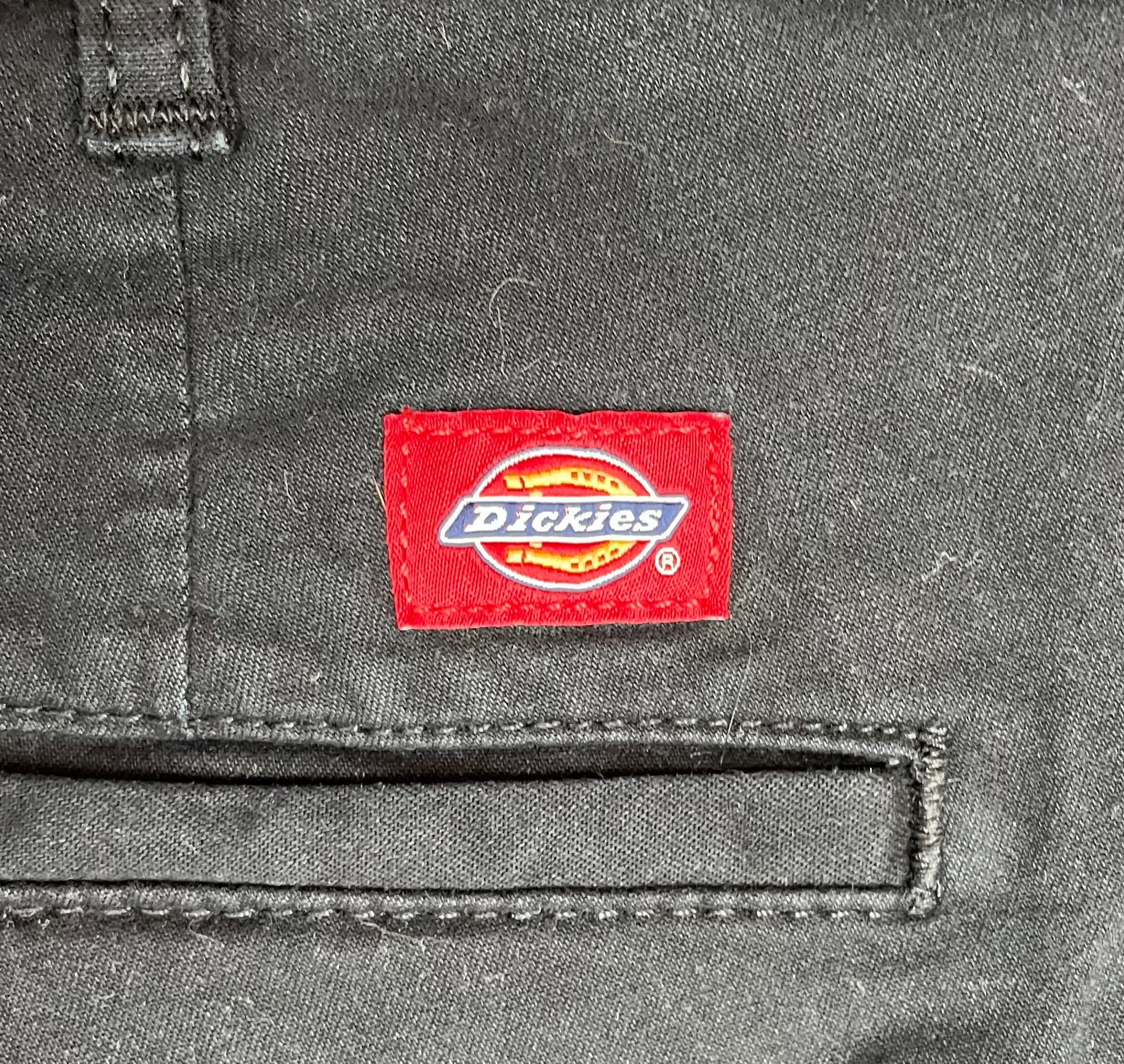 Dickies Chino Bootcut Hose Schwarz Größe 16/36 Damen