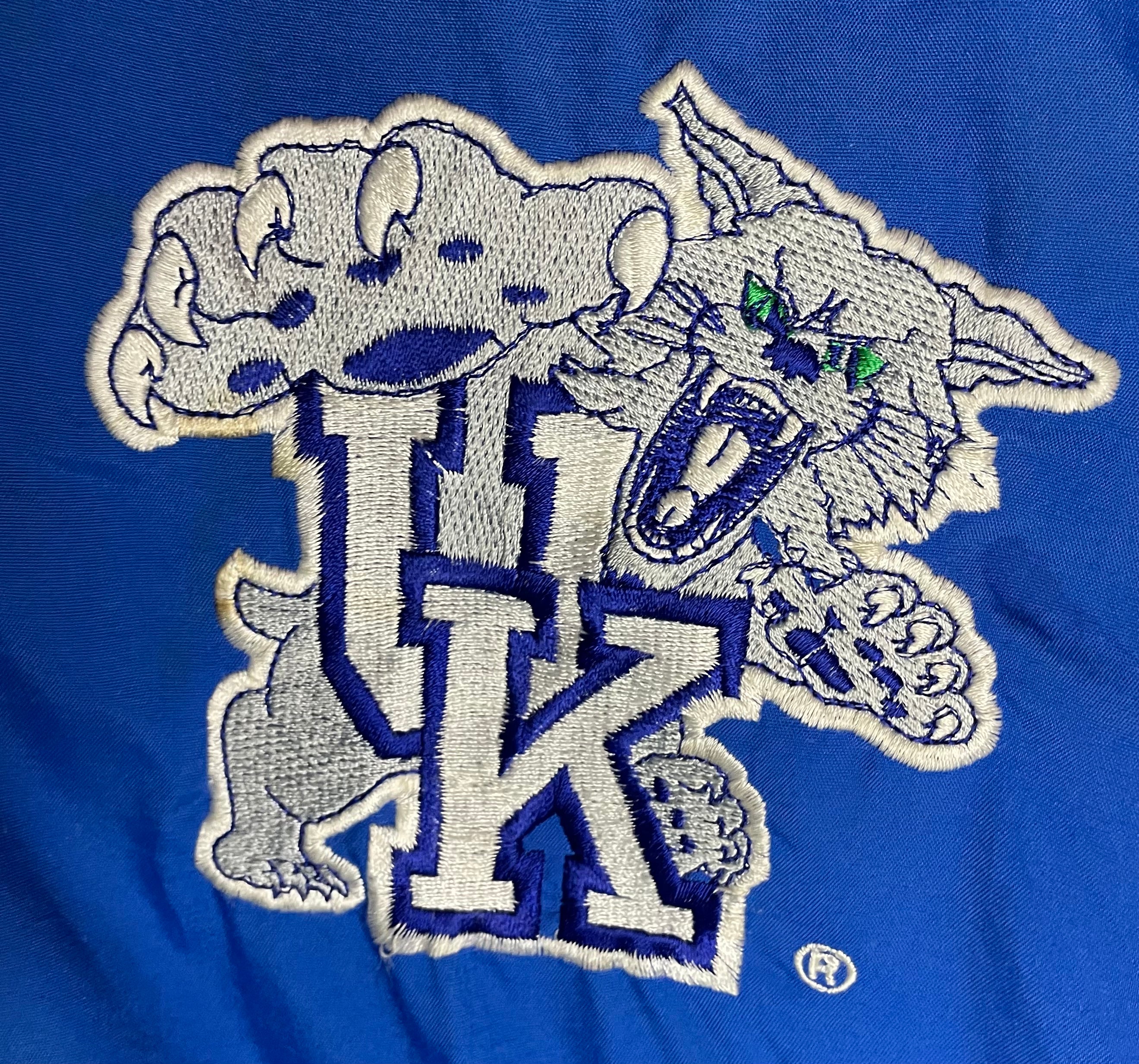 Logo 7 Windbreaker Kentucky Wildcats Blau/Grau Größe M
