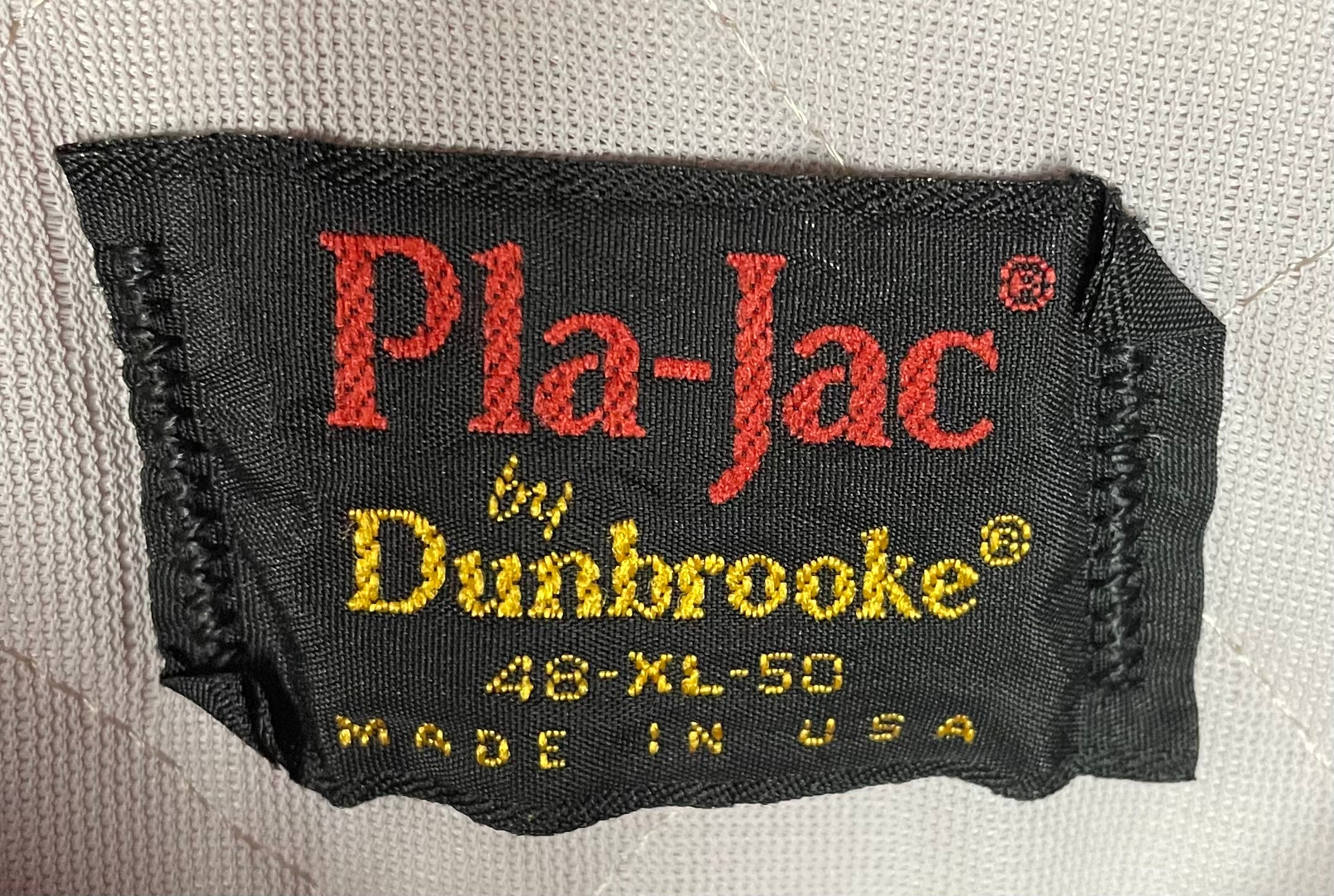 Dunbrooke Vintage Baseball Jacke Mayhill Fire District Rot Größe XL