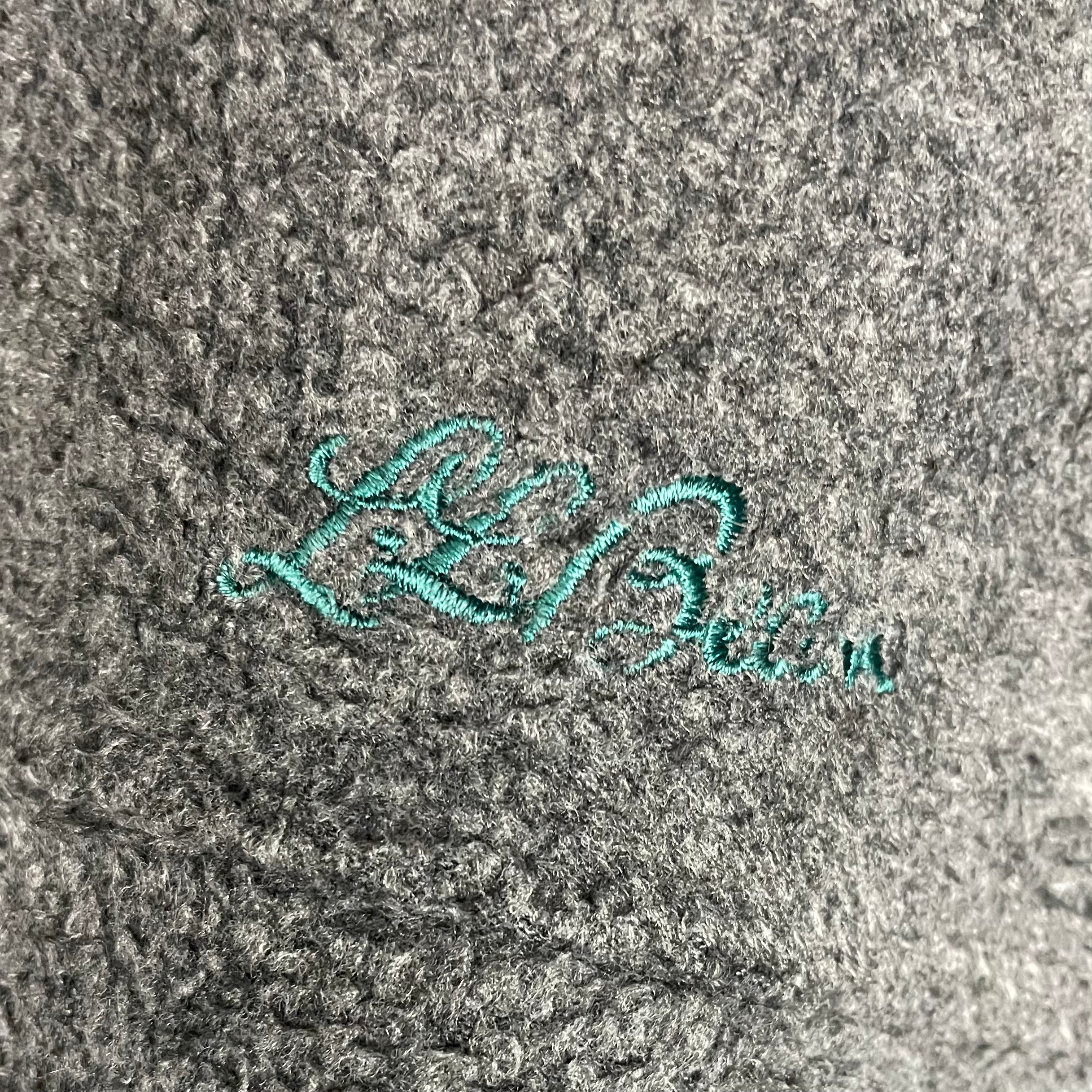 L.L.Bean Vintage Fleece Jacke Grau Größe XL