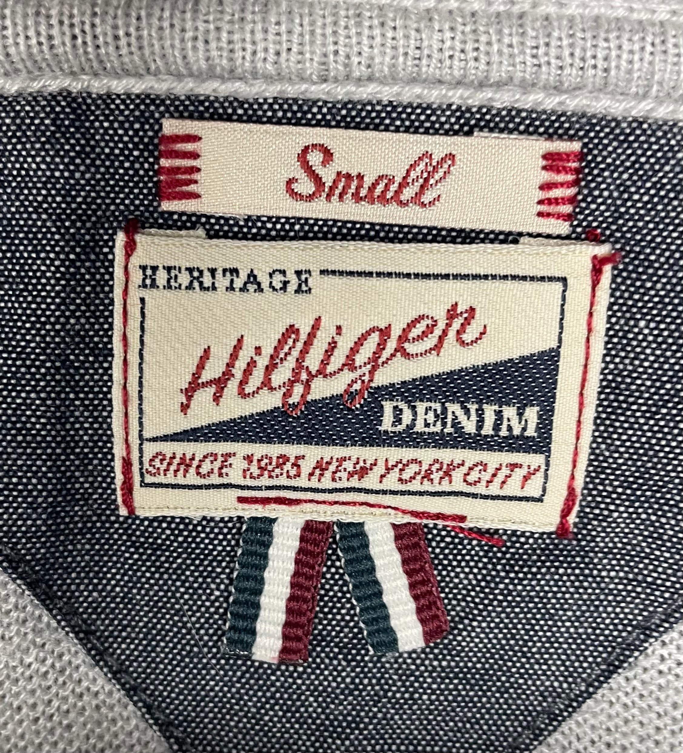 Hilfiger Denim Cardigan Grau Größe S Damen