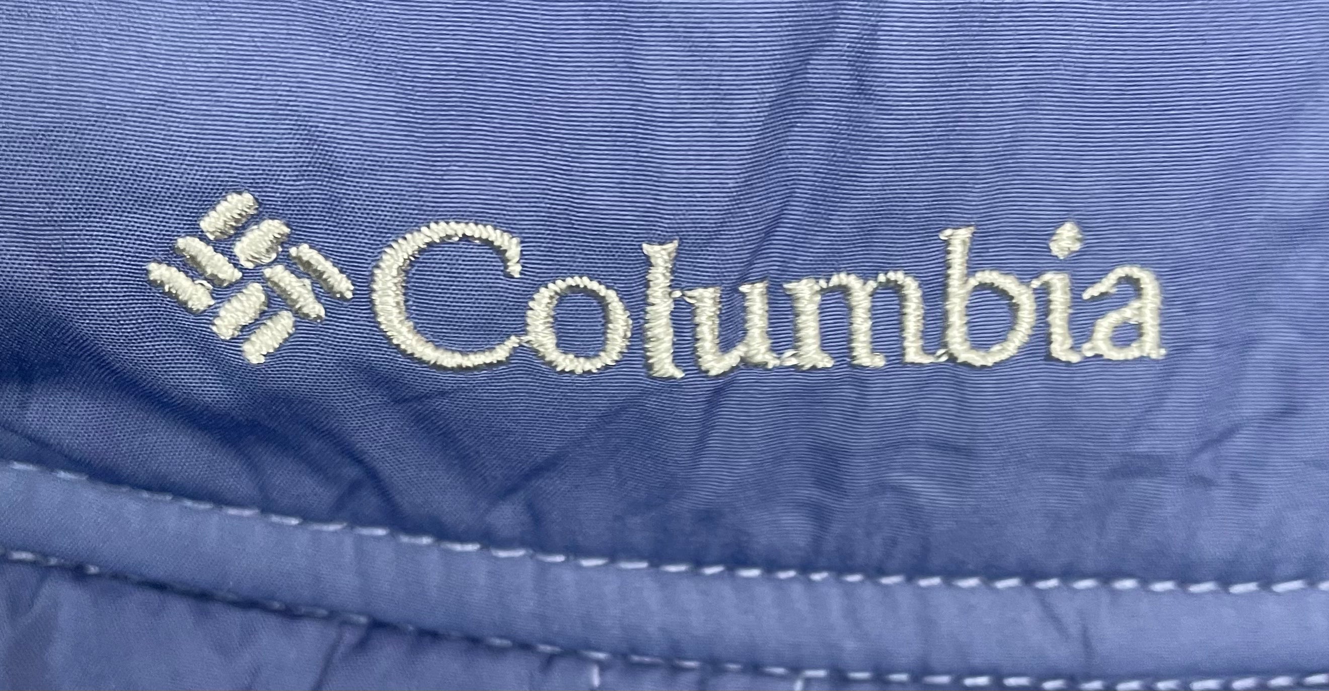 Columbia Vintage Steppweste Blau Größe S Damen