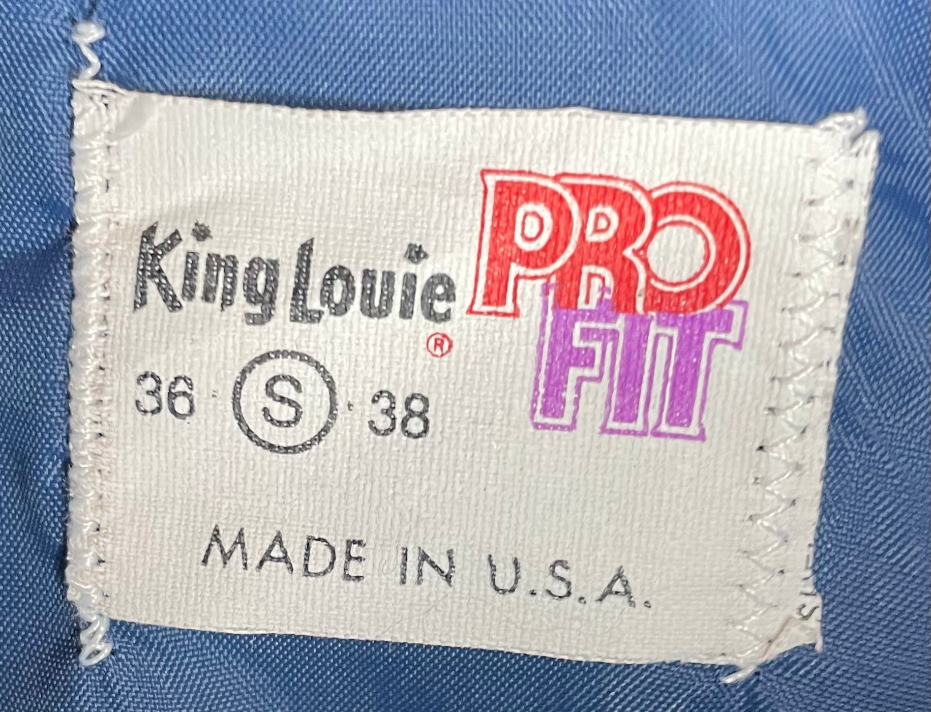 King Louie Workwear Jacket Chiquita Blau Größe S