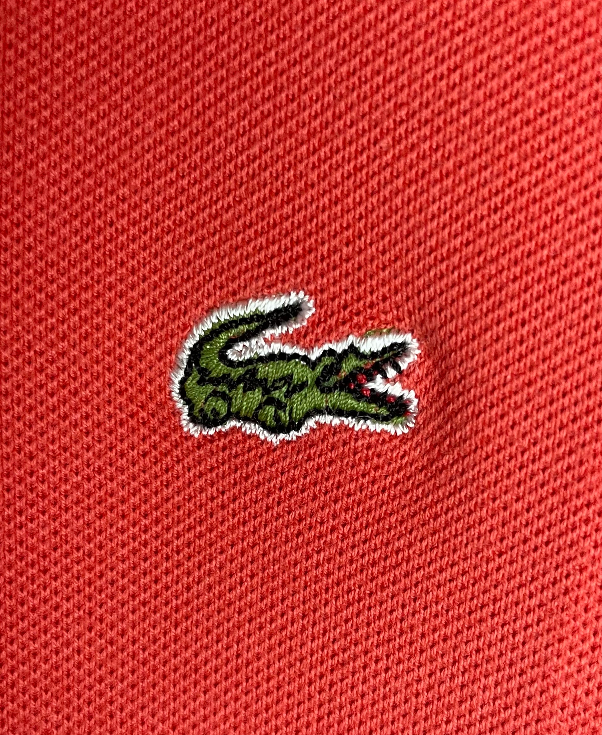 Lacoste Poloshirt Lachs Größe S Damen