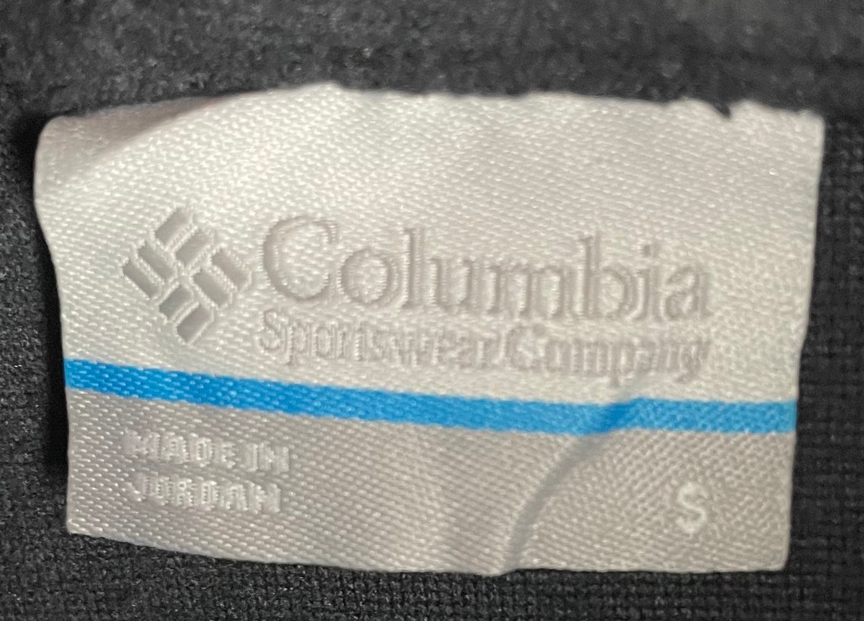 Columbia Vintage Q-Zip Fleece Sweater Dunkelgrau Größe S