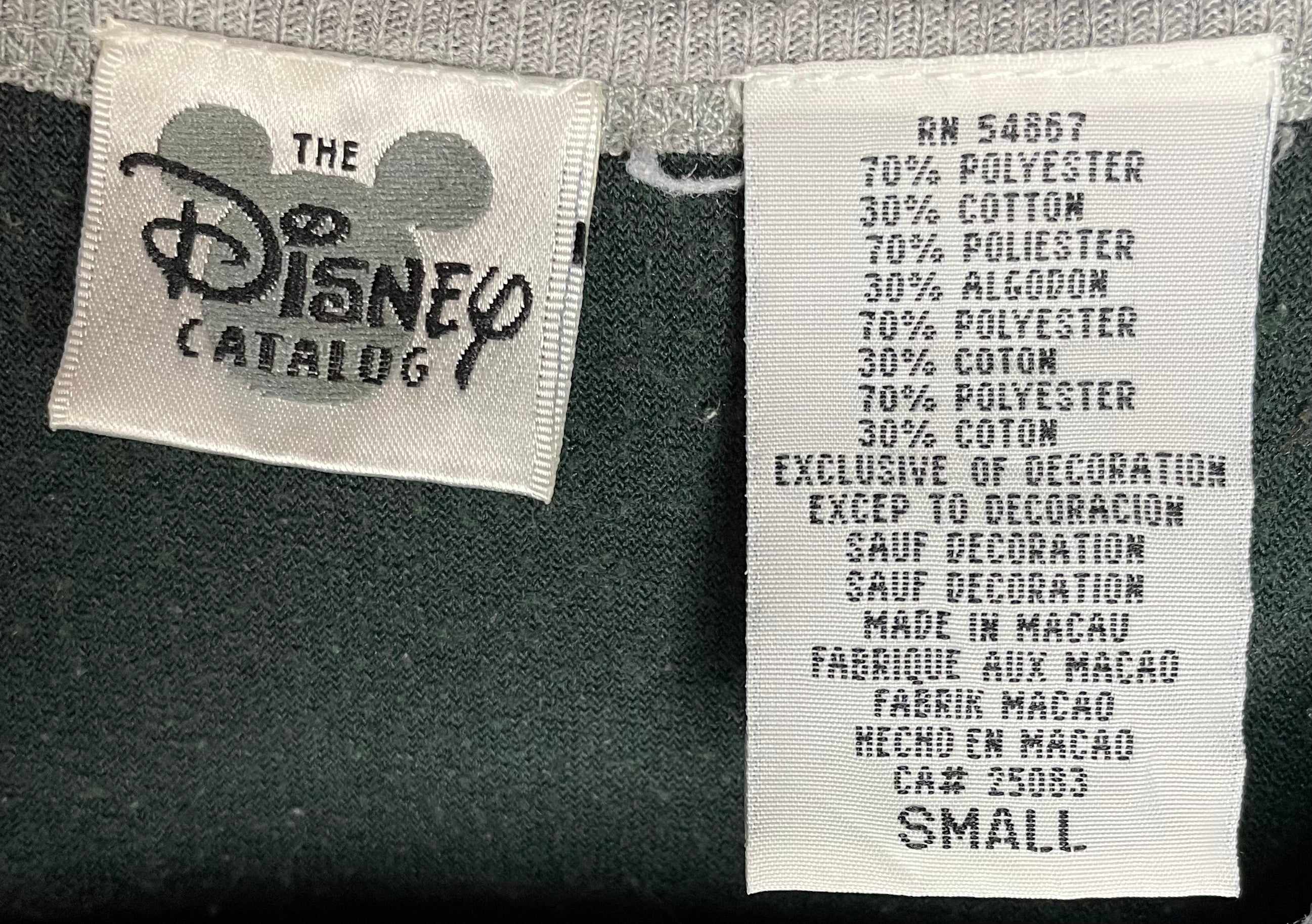 Disney Fleece Pullover Jiminy Cricket Grün/Grau Größe S