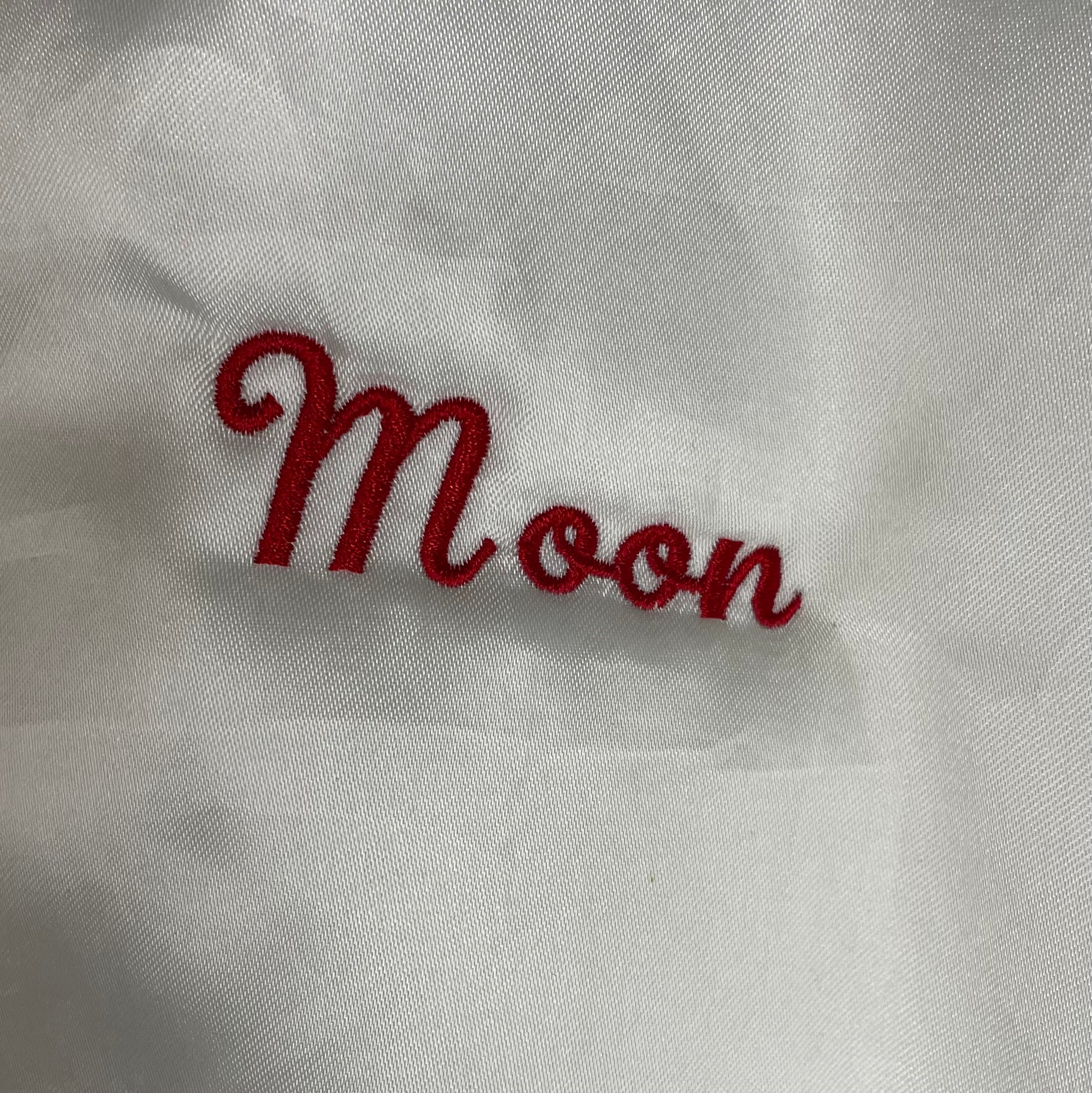 Rennoc Vintage Baseball Jacke USA Weiß Größe XL