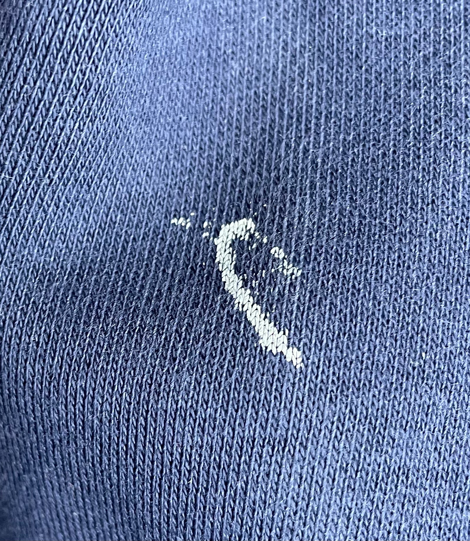 Nike Vintage Hoodie bestickt Blau Größe L