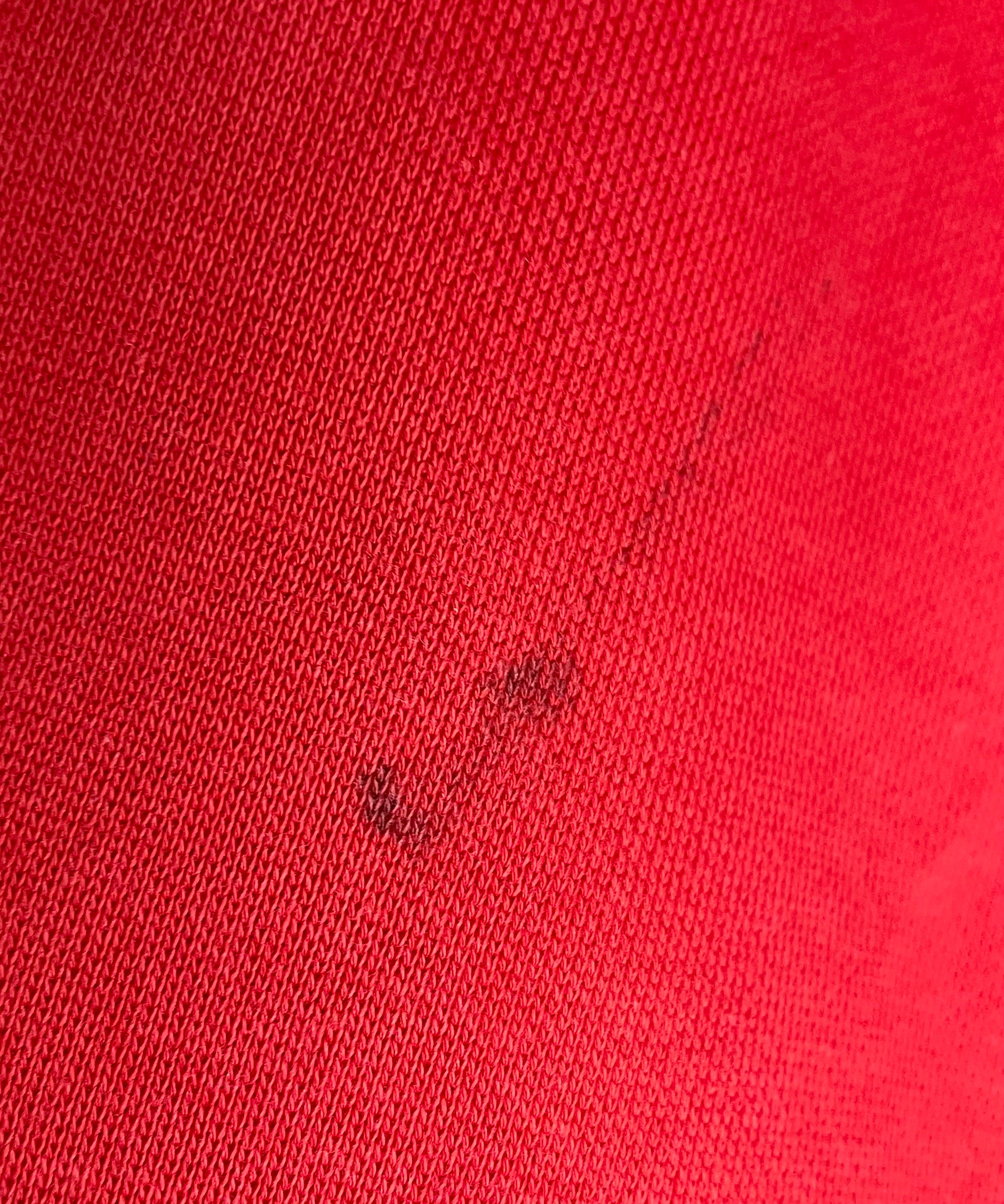 Puma Vintage Hoodie bestickt Rot Größe S