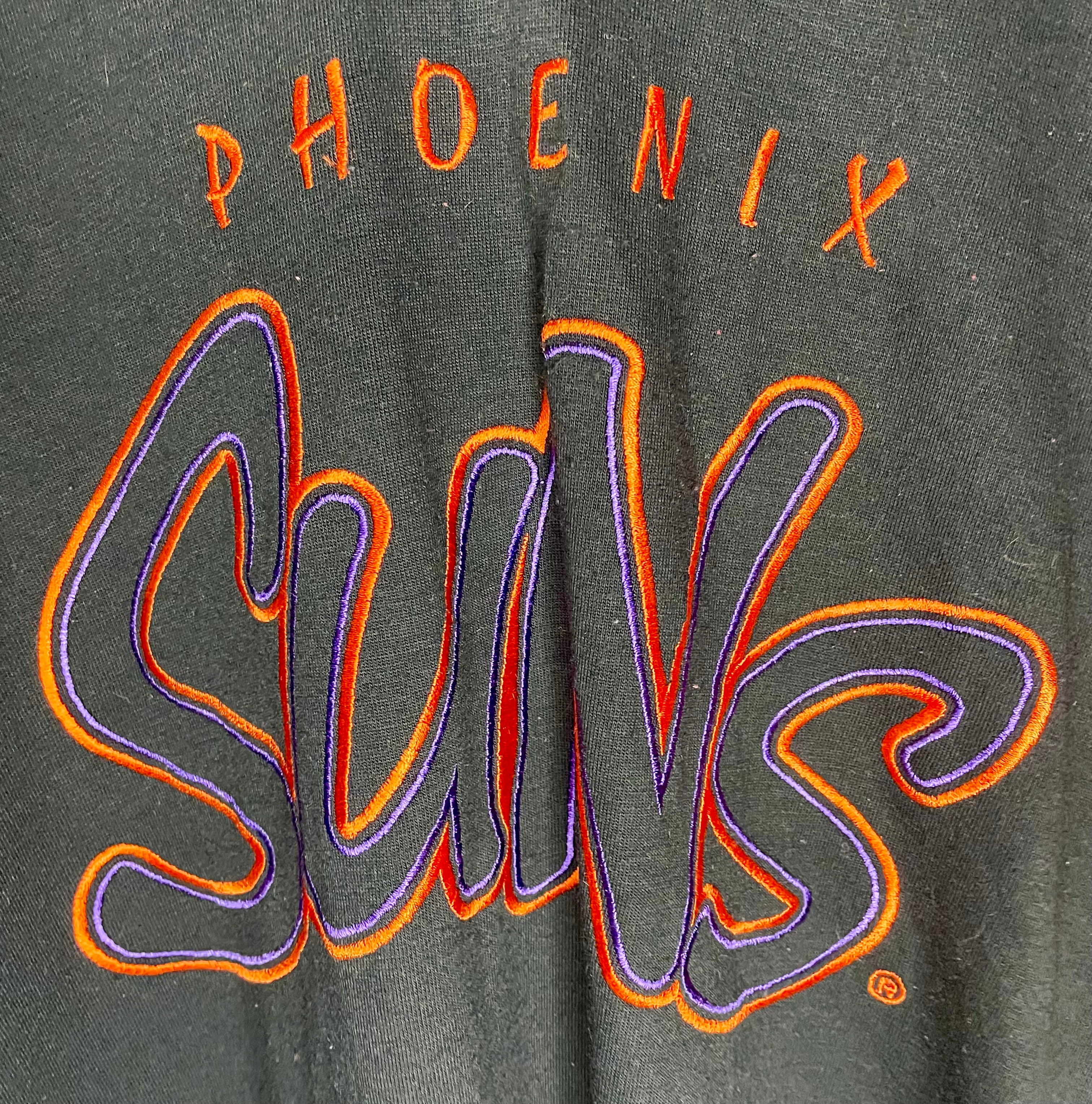 Starter Vintage Hooded T-Shirt Phoenix Suns Schwarz Größe XL