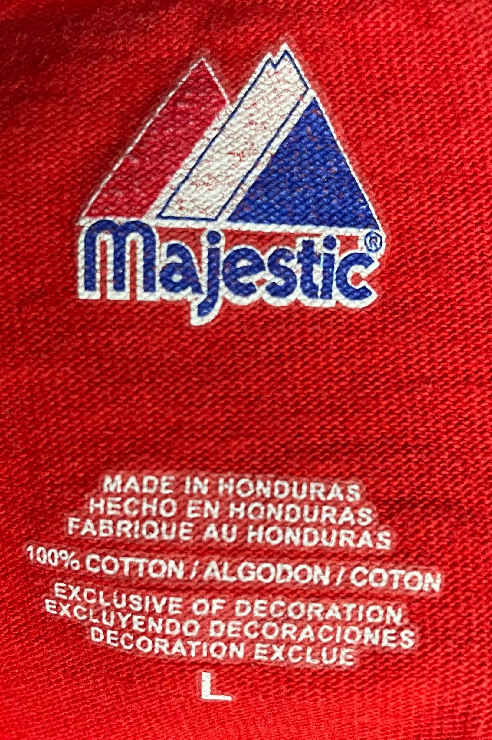 Majestic T-Shirt St. Louis Cardinals Busch Stadium 2009 Rot Größe L