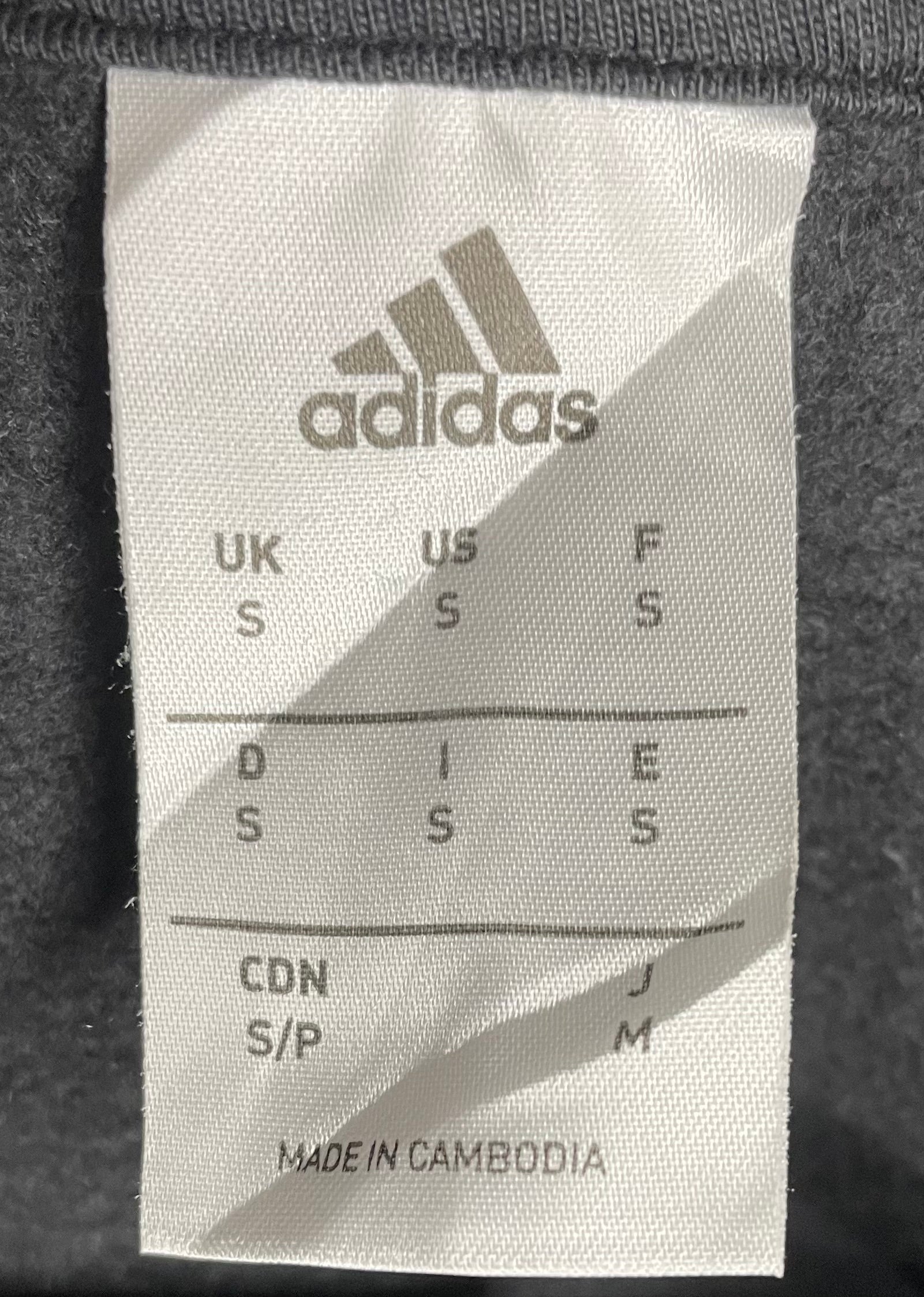 Adidas Vintage Hoodie Schwarz Größe S